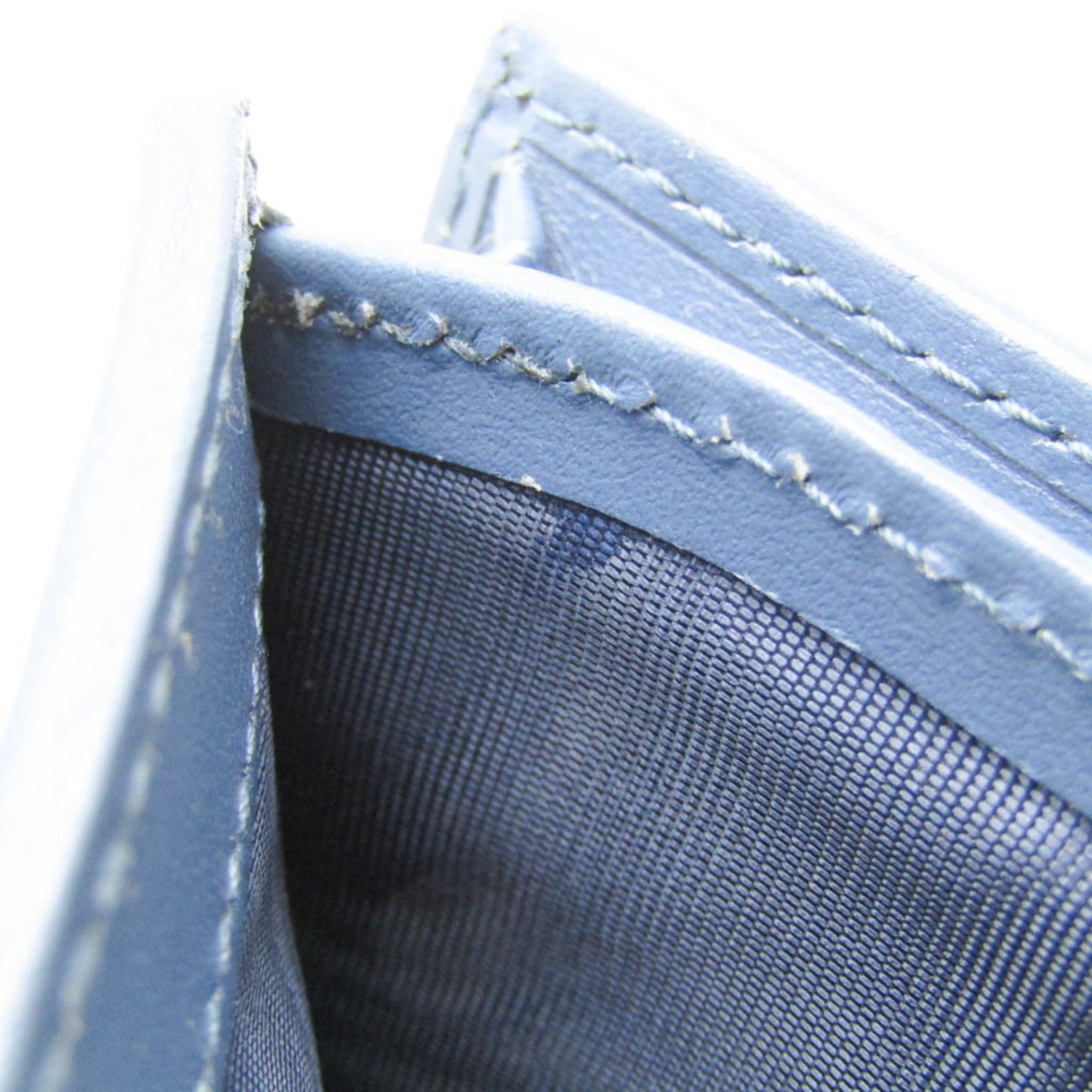 Gucci Blue Leather Wallet (Bi-Fold) ( )