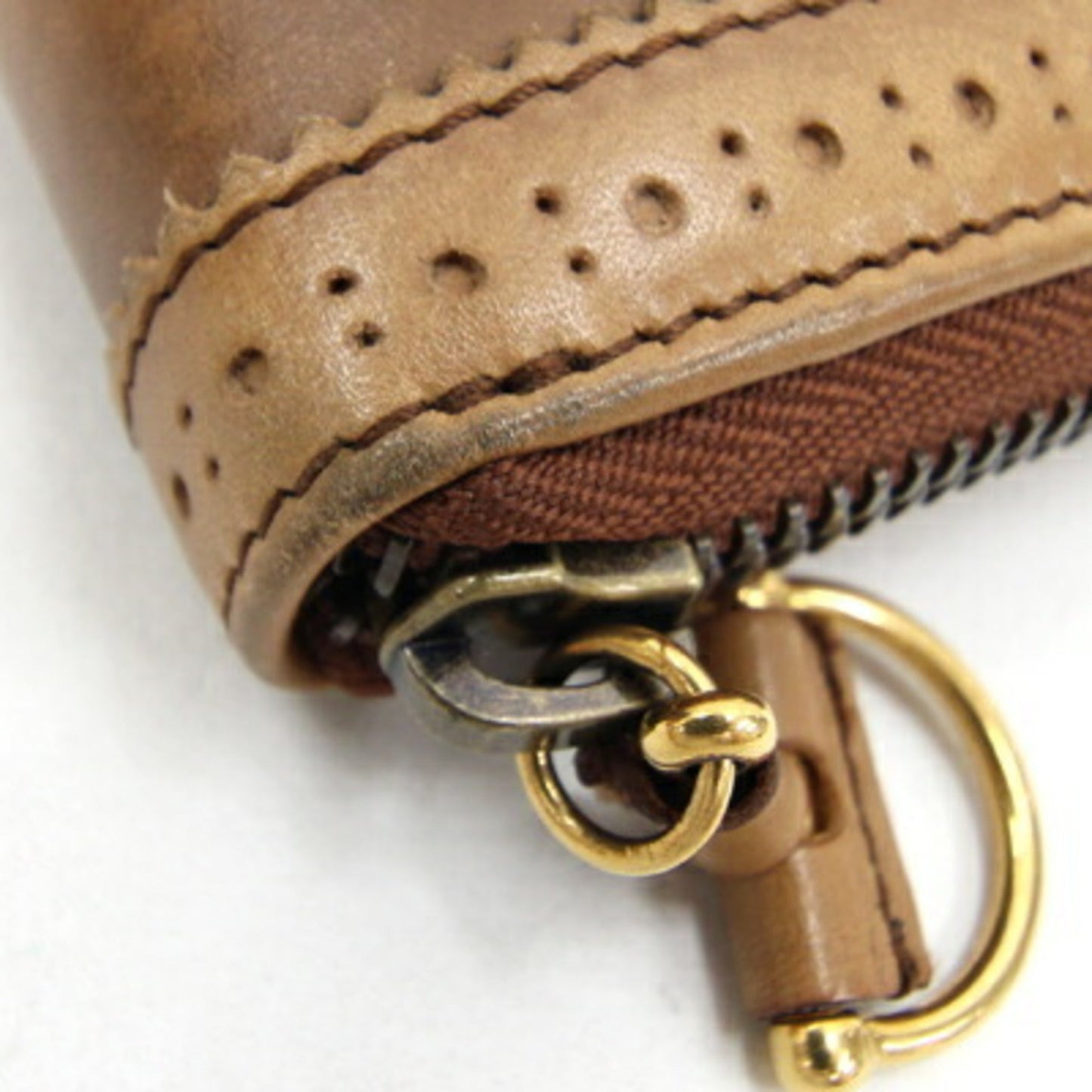 Gucci Brown Leather Long Wallet (Bi-Fold) ( )