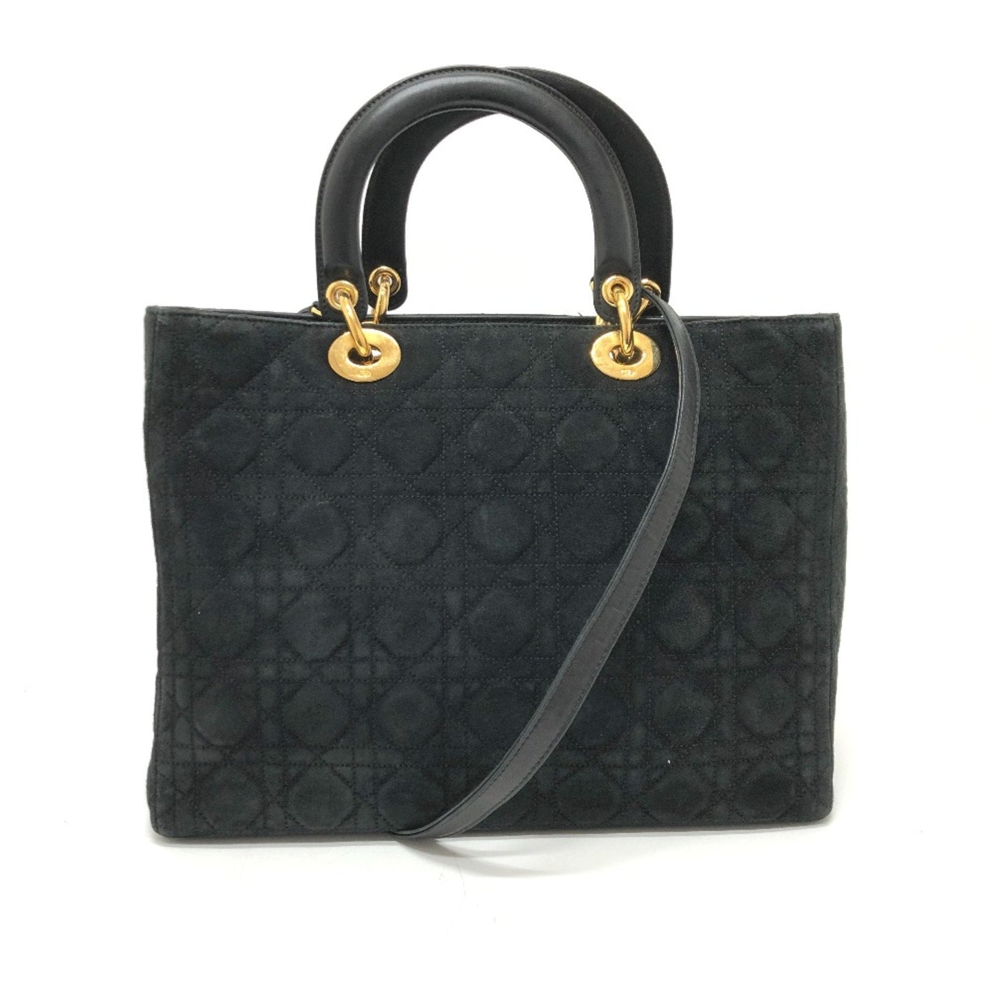 Christian Dior Black Leather Handbag ()