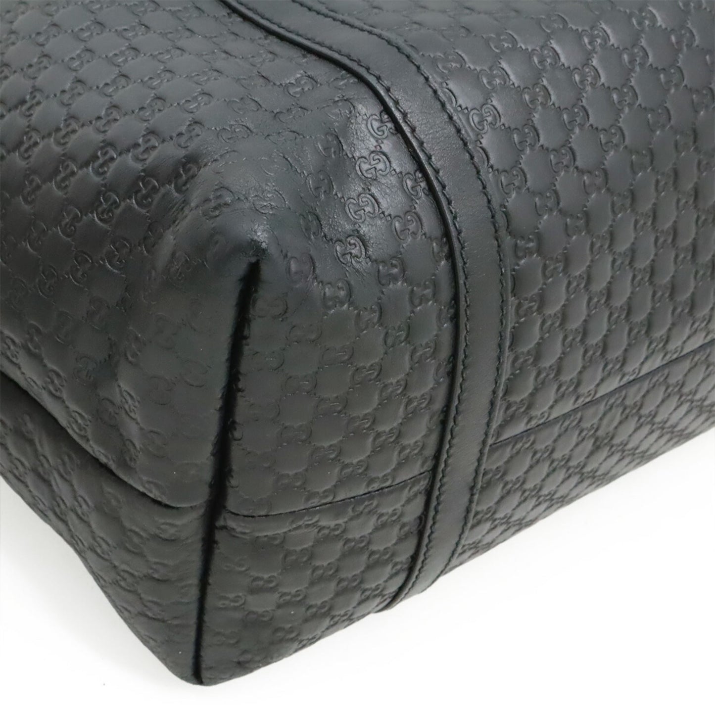 Gucci Microguccissima Black Micro Gg Leather Shoulder Bag Tote Bag ( )