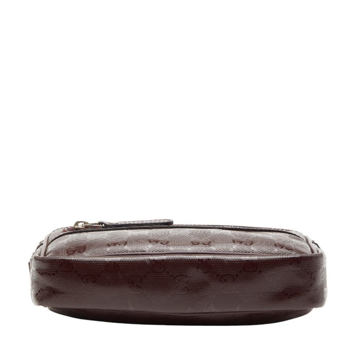 Gucci Purple Gg ImprimÃ© Leather Shoulder Bag ( )