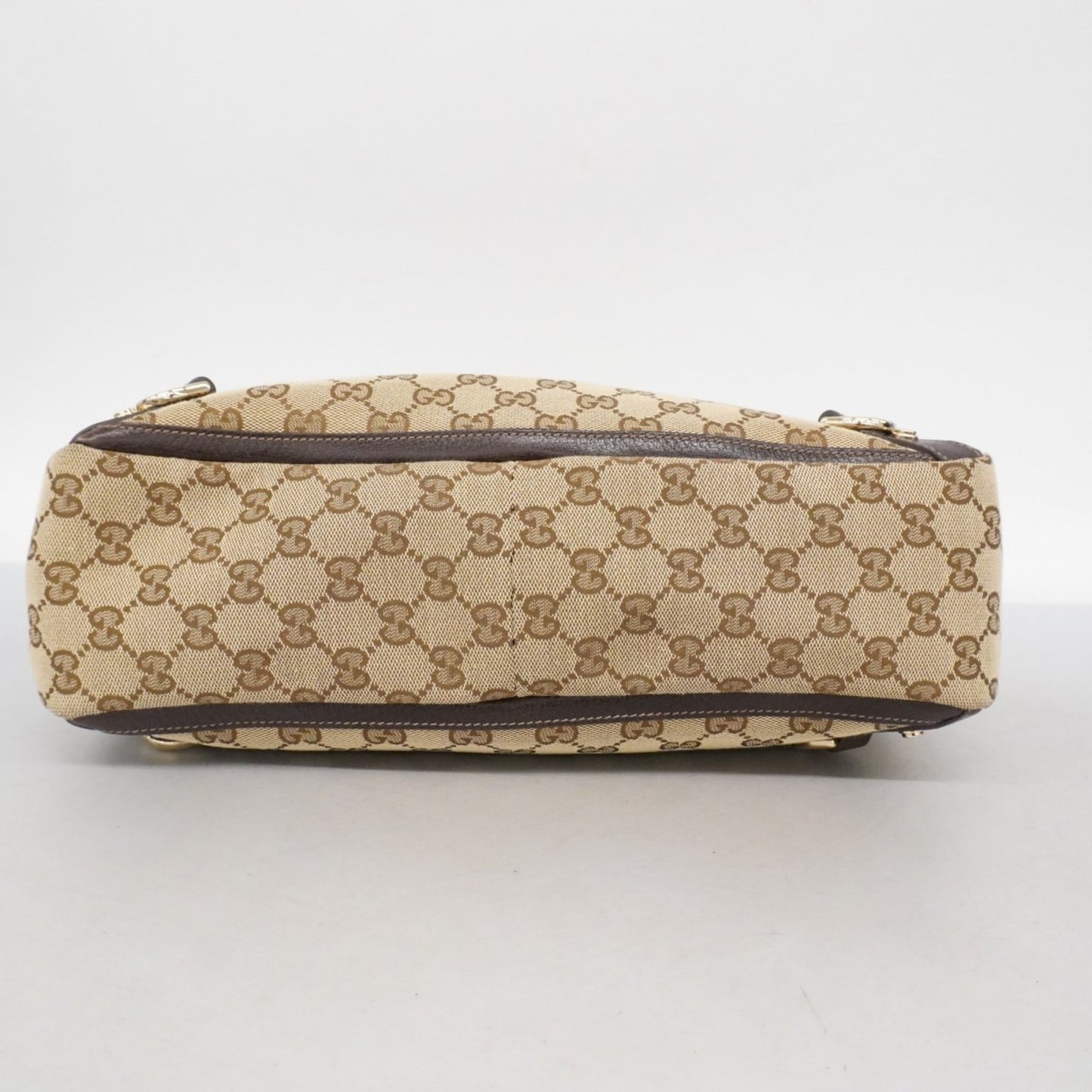 Gucci Brown Canvas Tote Bag ( )