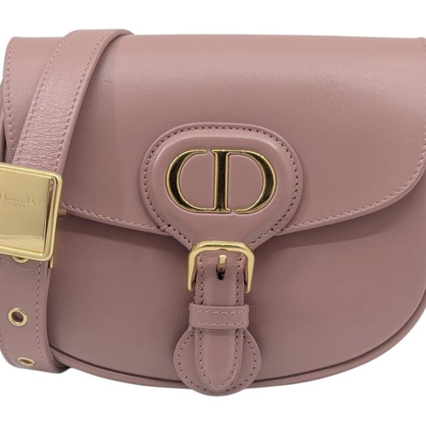 Christian Dior Pink Leather Shoulder Bag ()