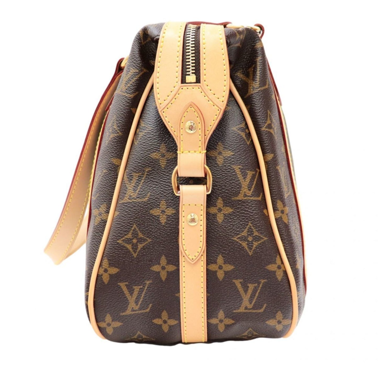 Louis Vuitton 19 Year Monogram Stresa PM Shoulder Bag Tote Ladies Brown