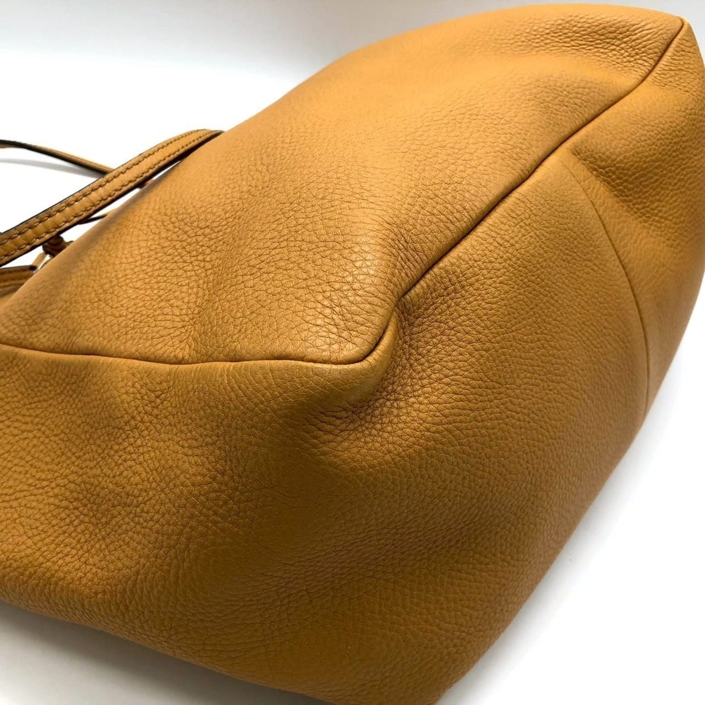 Gucci Yellow Leather Tote Bag ( )