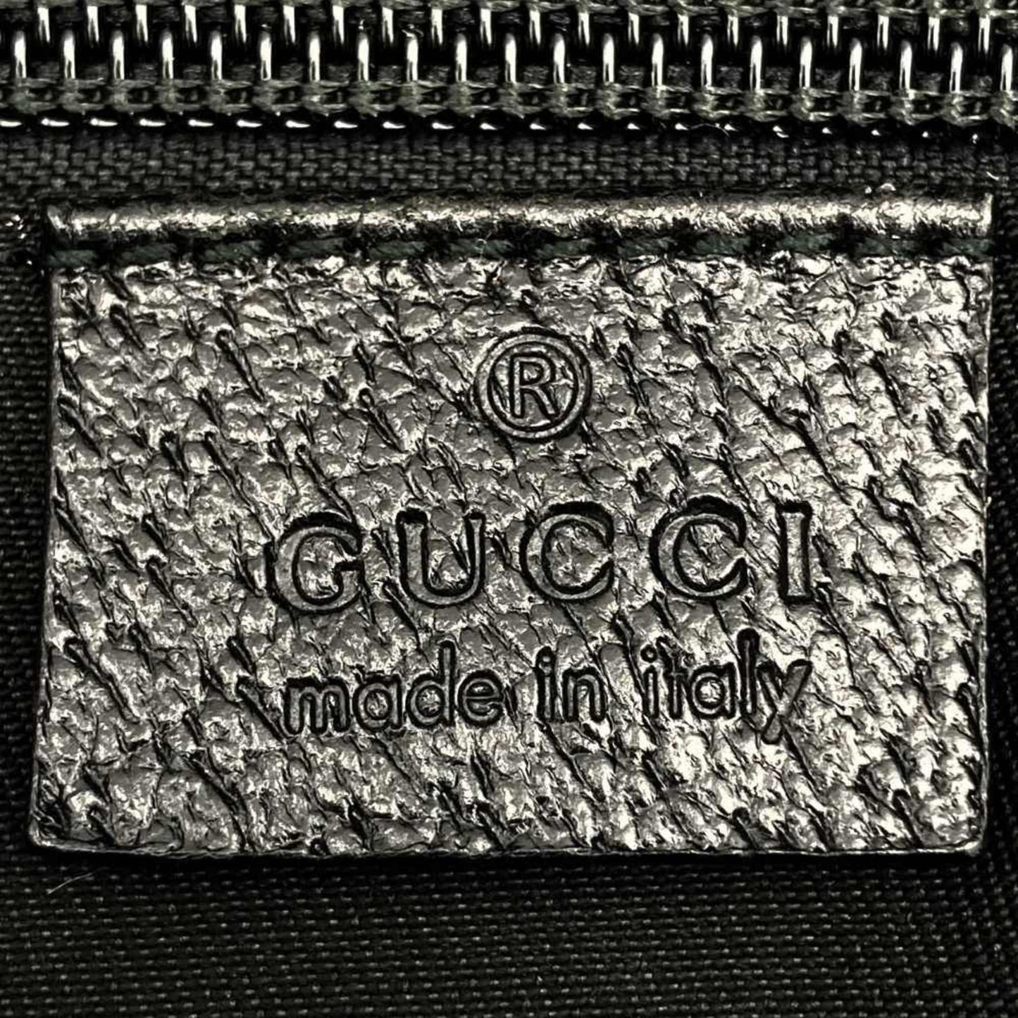 Gucci Sherry Line Black Gg Canvas Handbag ( )