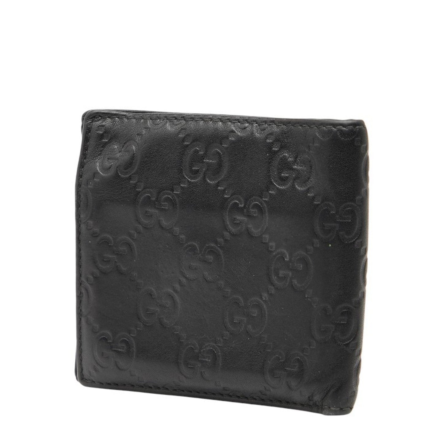 Gucci Black Leather Wallet (Bi-Fold) ( )