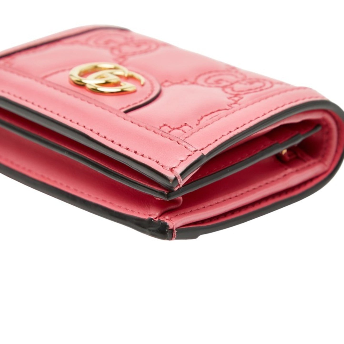 Gucci Pink Leather Wallet (Bi-Fold) ( )