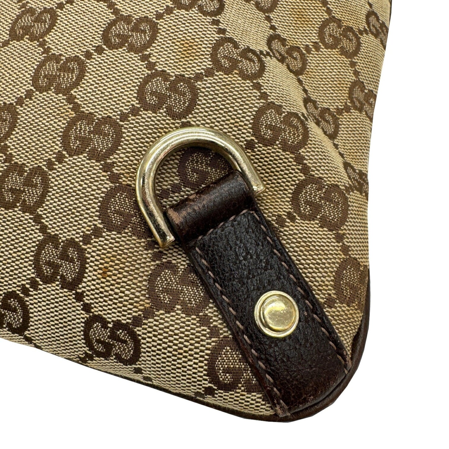 Gucci Gg Canvas Brown Gg Canvas Shoulder Bag ( )