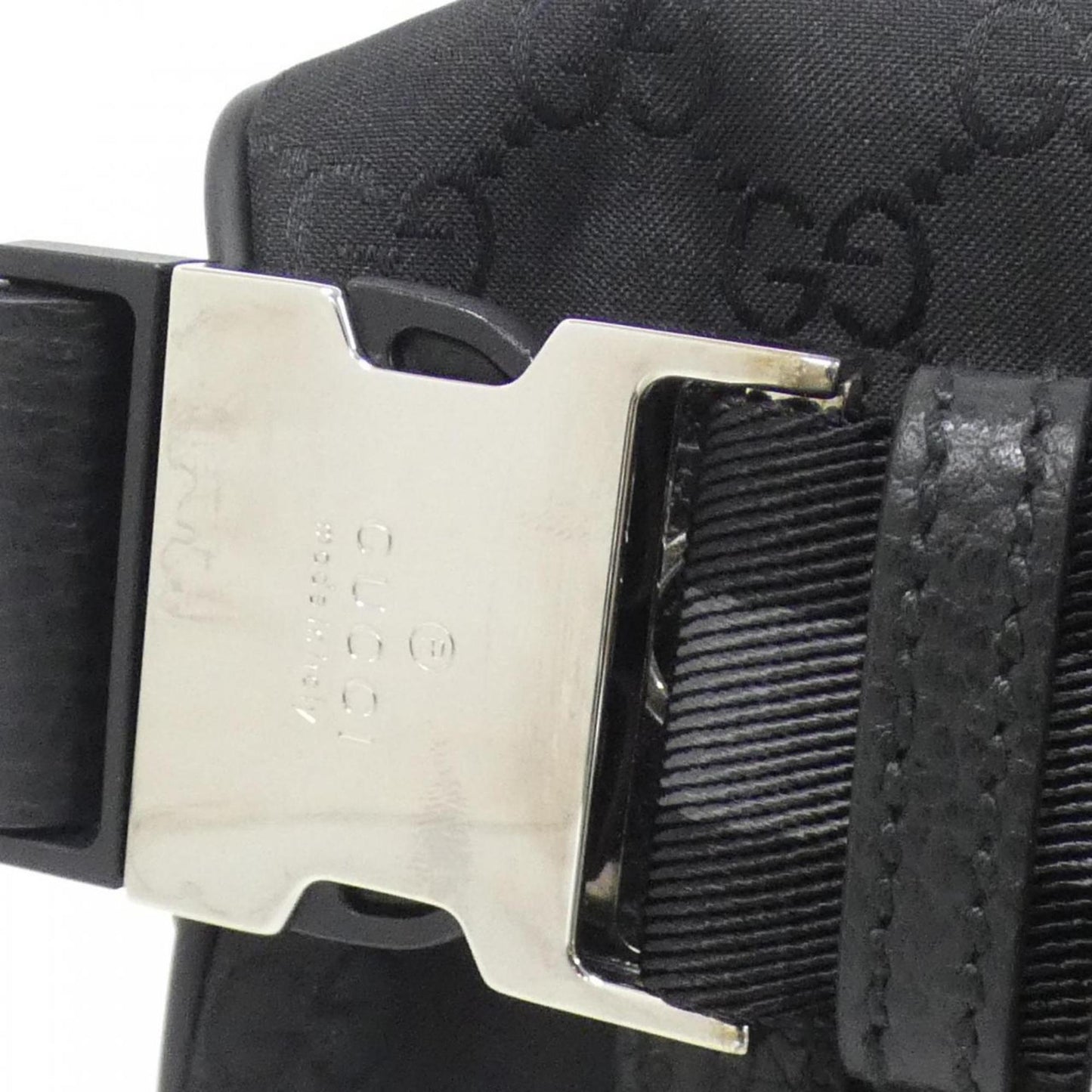 Gucci Guccissima Black Shoulder Bag ( )
