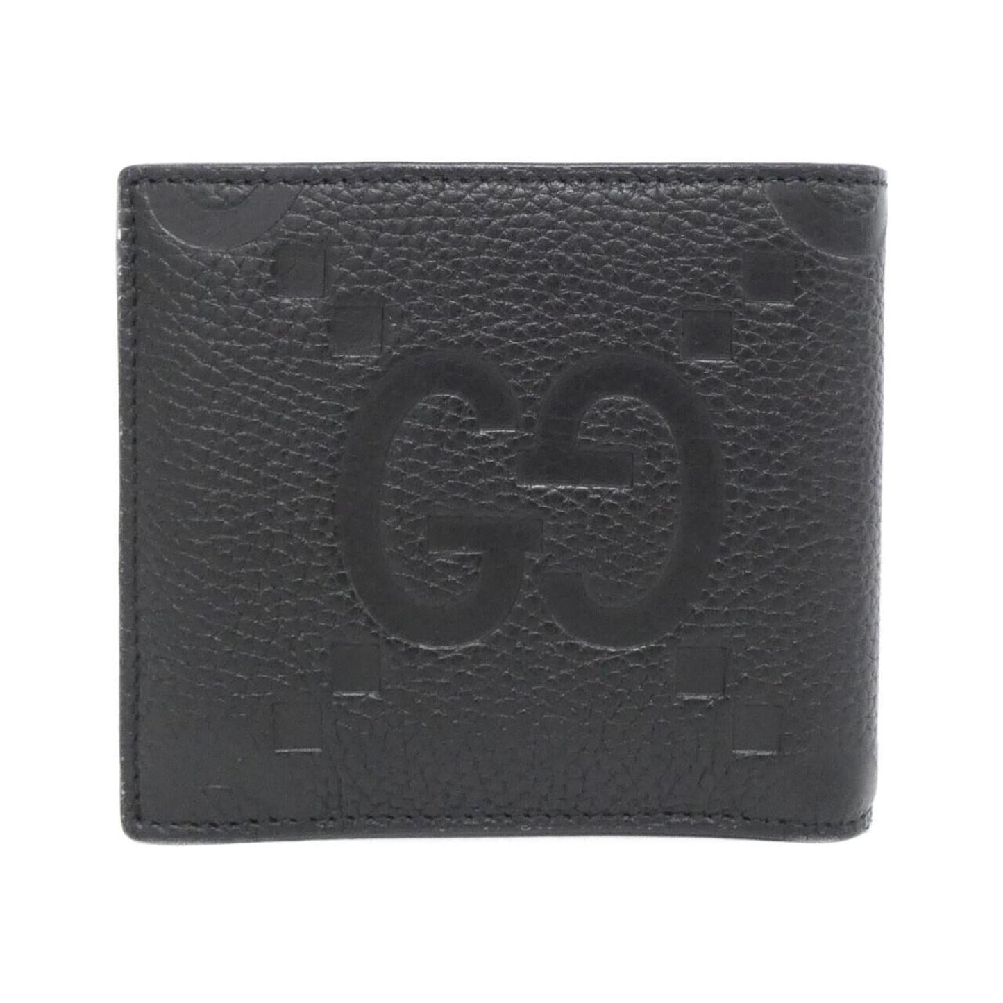 Gucci Black Gg Leather Wallet (Bi-Fold) ( )