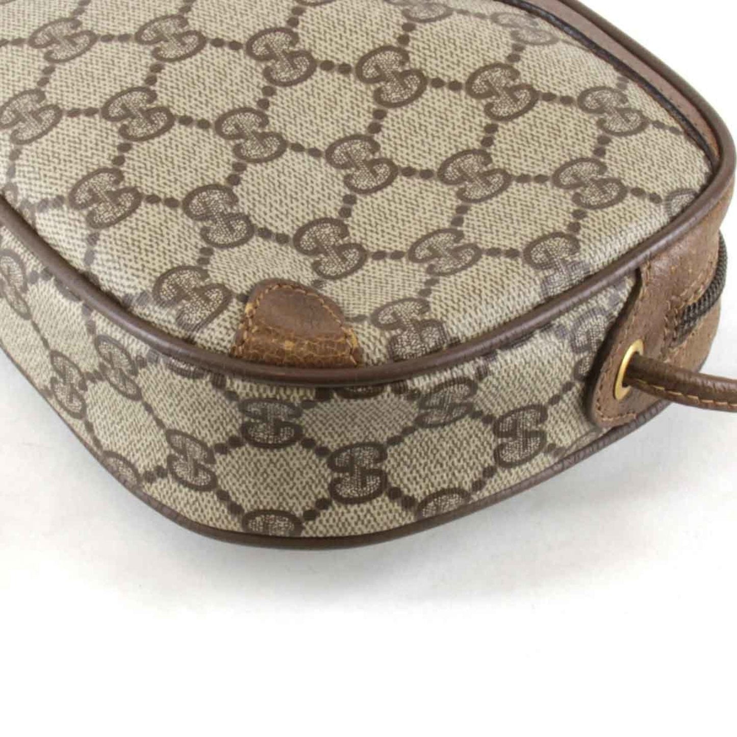 Gucci Brown Gg Supreme Shoulder Bag ( )