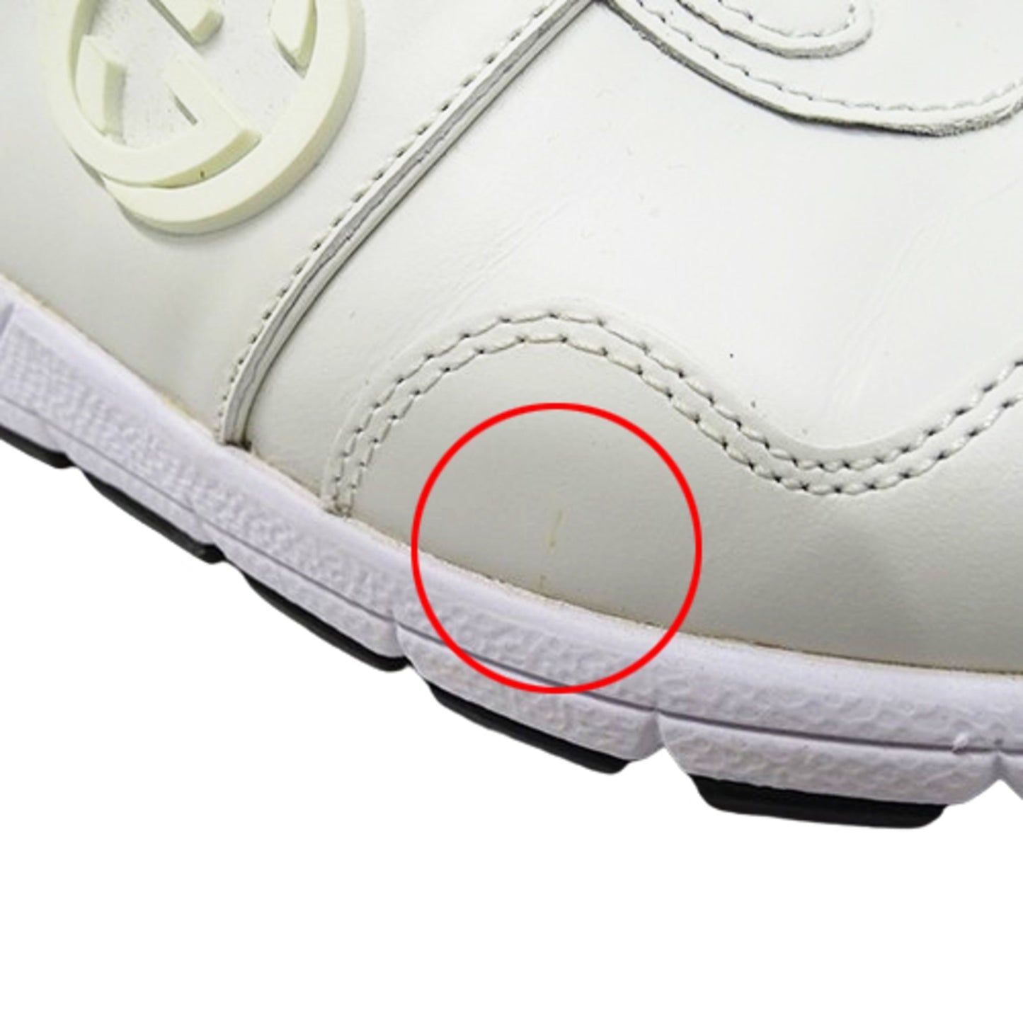 Gucci White Sneakers ( )