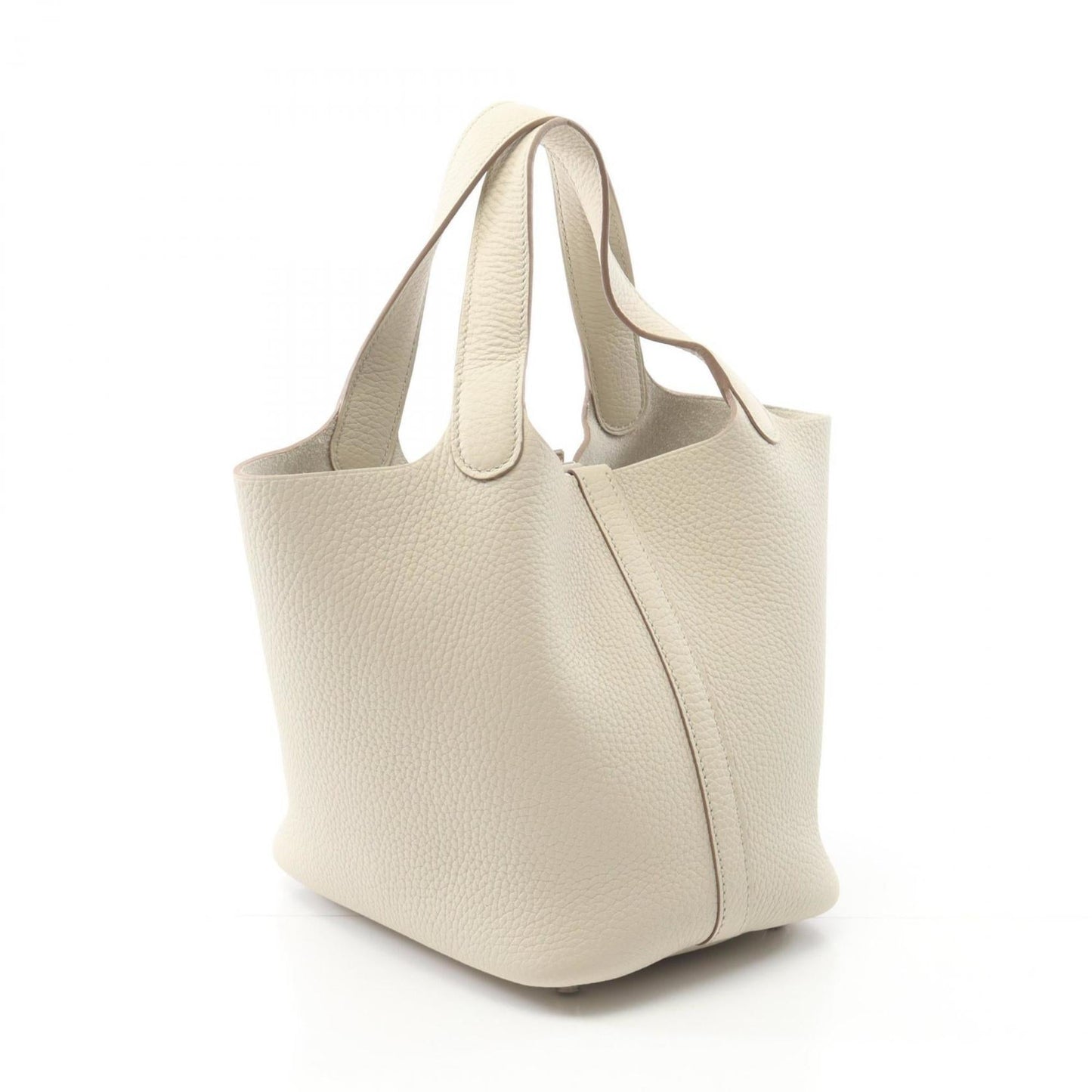 Hermes Picotin White Handbag ( )