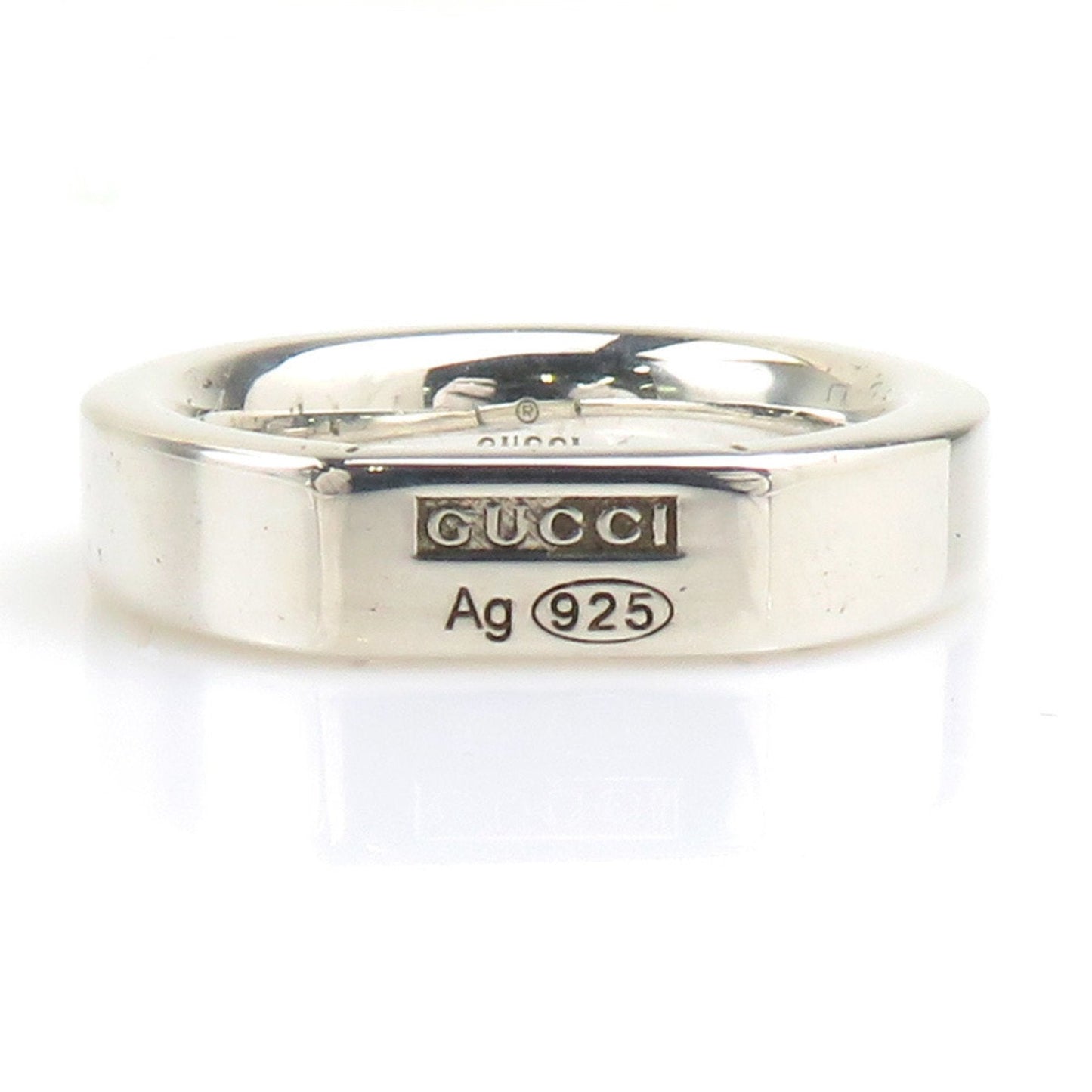 Gucci Silver Silver 925 Band Ring ( )