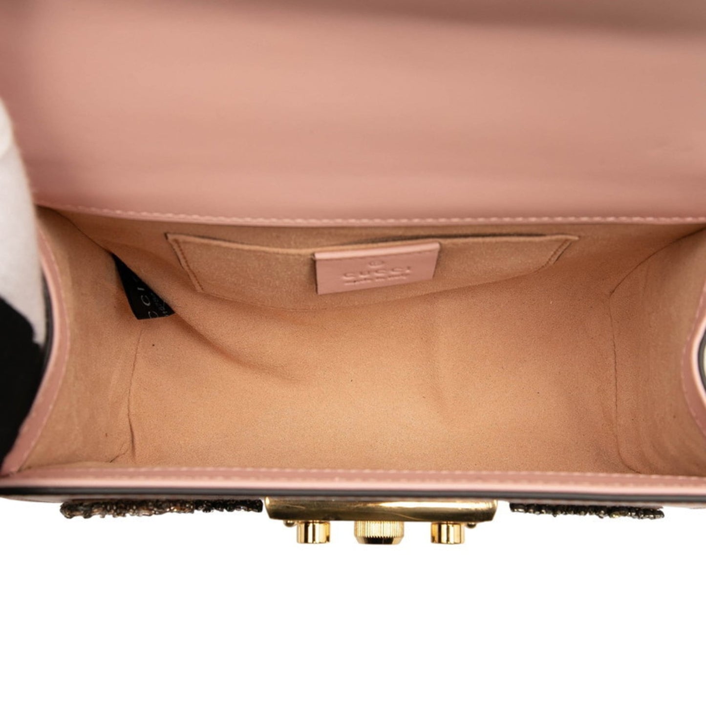 Gucci Pink Leather Shoulder Bag ( )