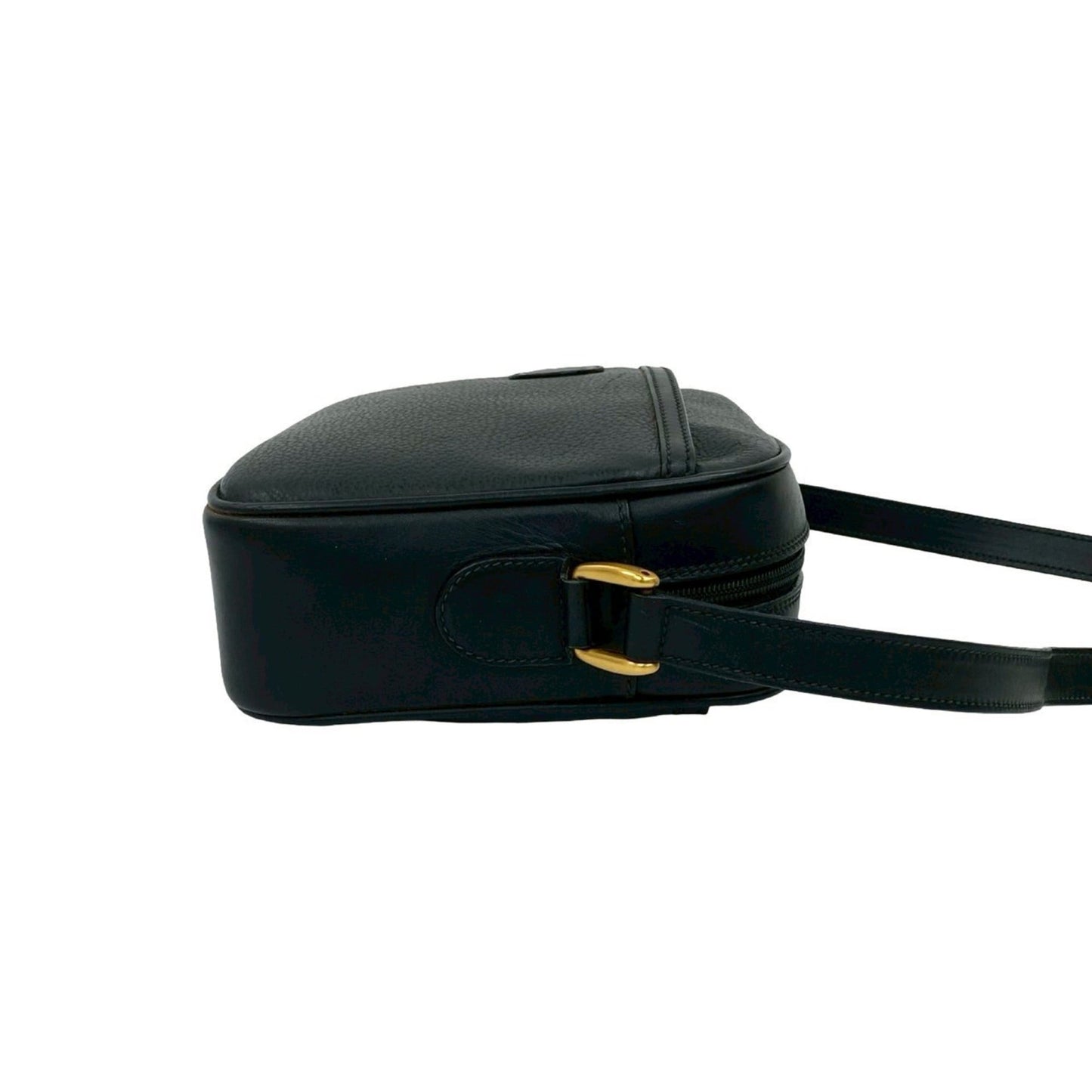 Gucci Black Leather Pochette Shoulder Bag ( )