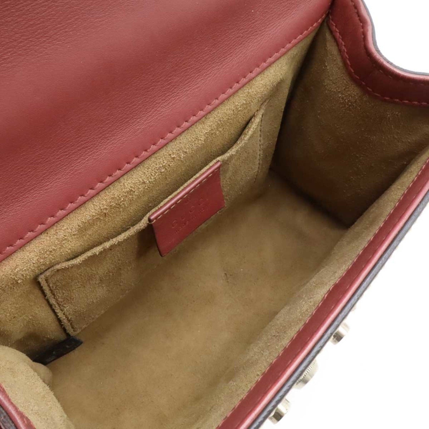 Gucci Gg Blooms Beige Multi-Color Pink Pvc Leather Shoulder Bag ( )