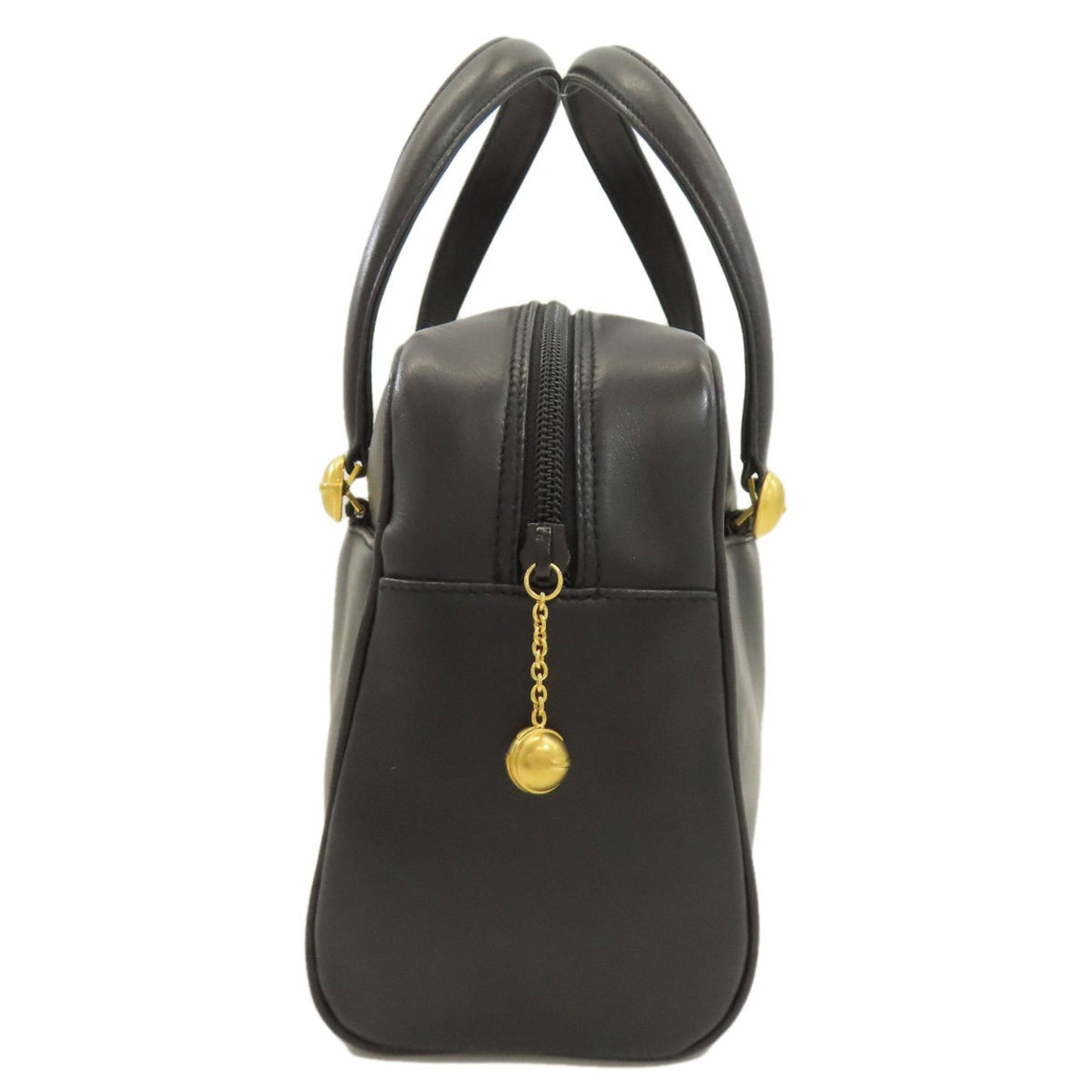 Gucci Black Leather Handbag ( )