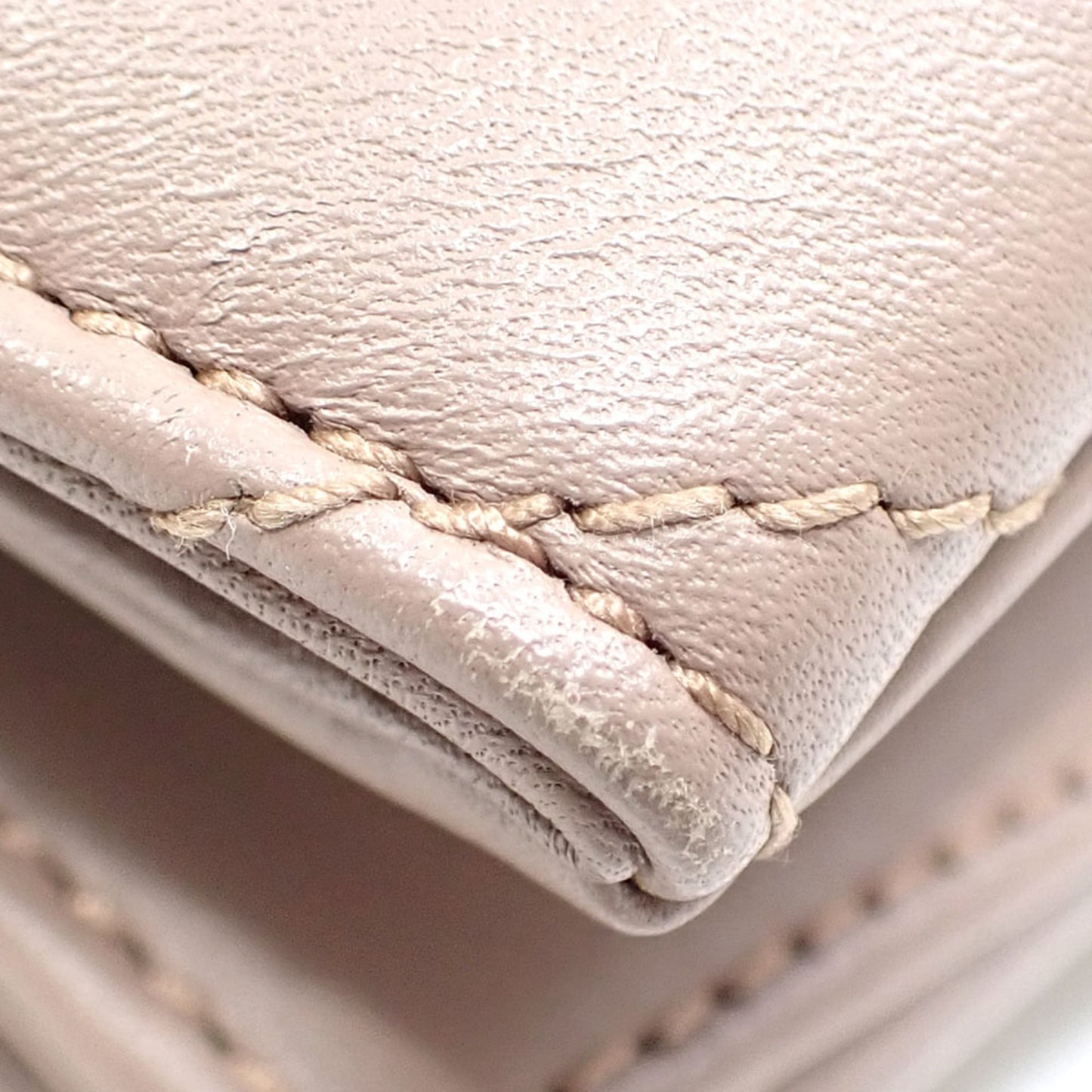 Gucci Beige Leather Tote Bag ( )