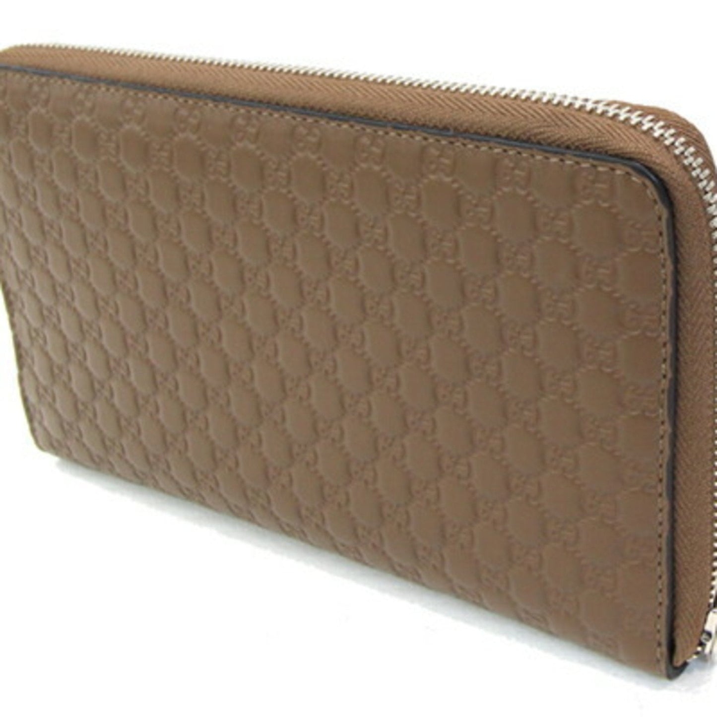 Gucci Brown Leather Long Wallet (Bi-Fold) ( )