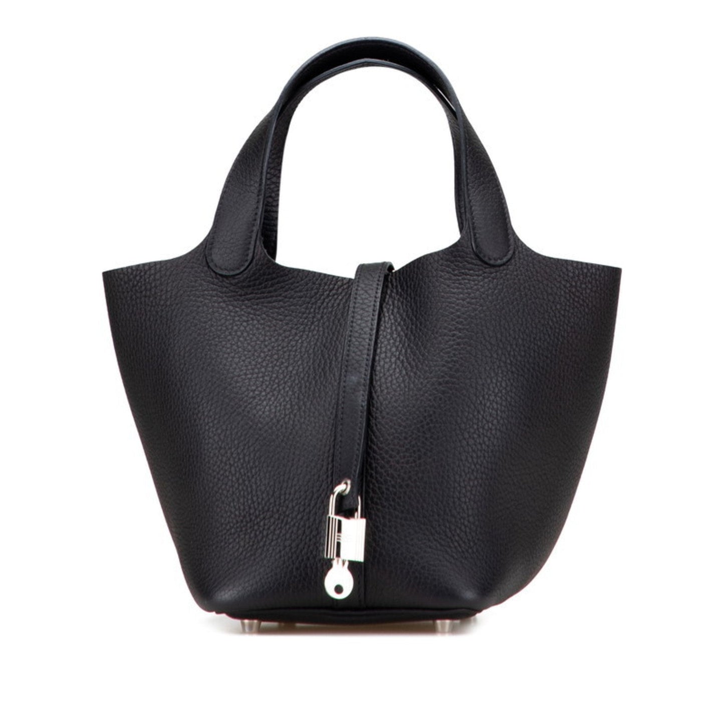 Hermes Picotin Black Togo Leather Handbag ( )