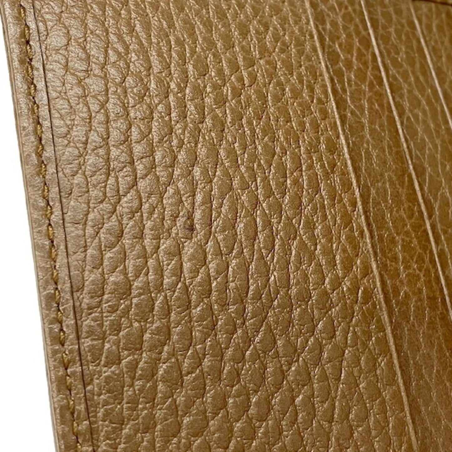 Gucci Beige Brown Gg Canvas Leather Wallet (Bi-Fold) ( )