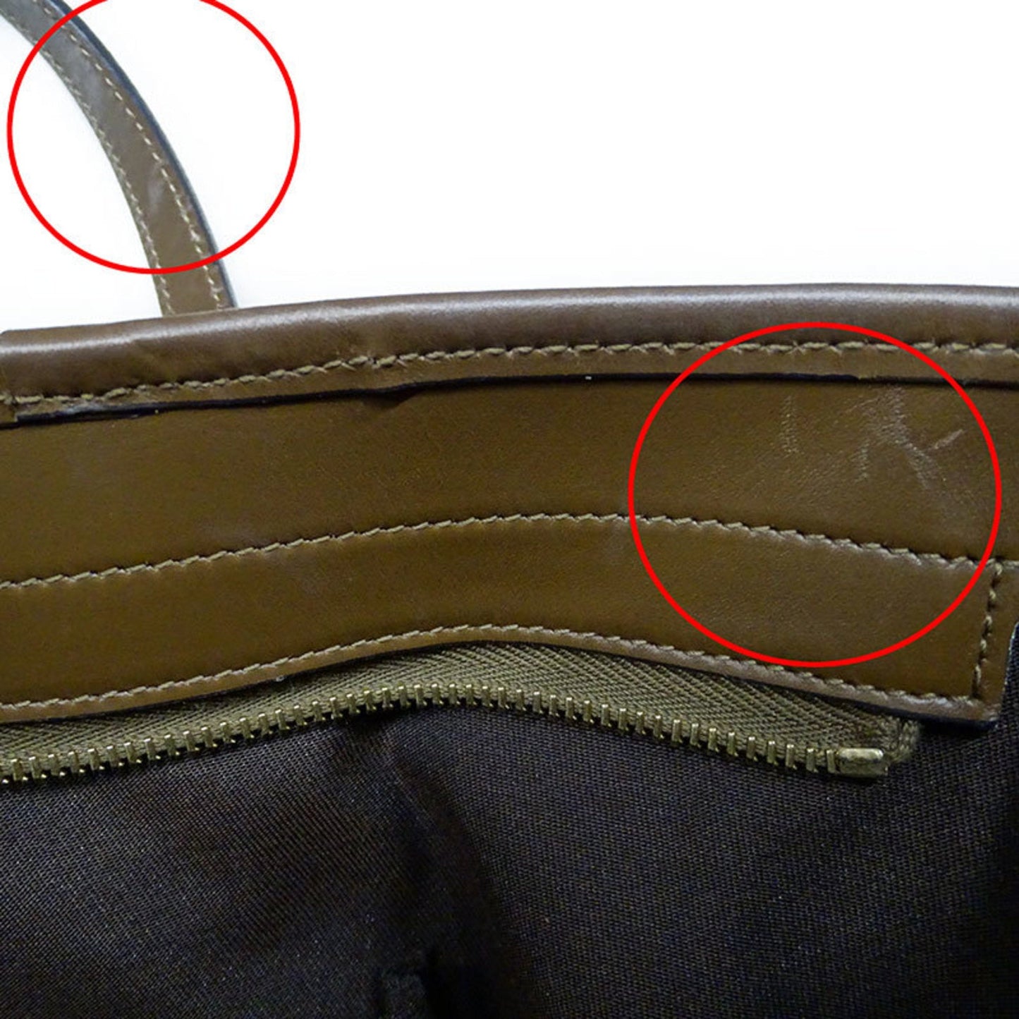 Gucci Brown Gg Canvas Handbag Shoulder Bag ( )