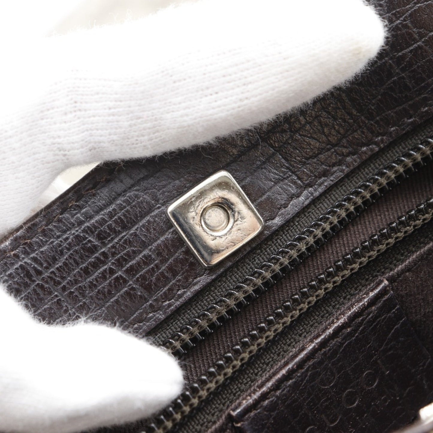 Gucci Brown Gg Supreme Handbag Tote Bag ( )