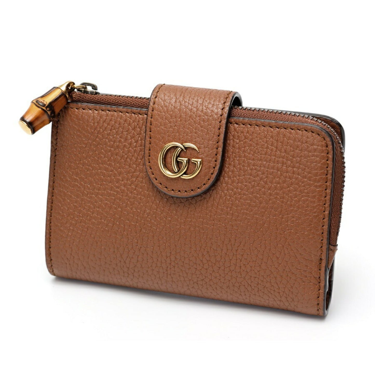 Gucci Brown Leather Wallet (Bi-Fold) ( )