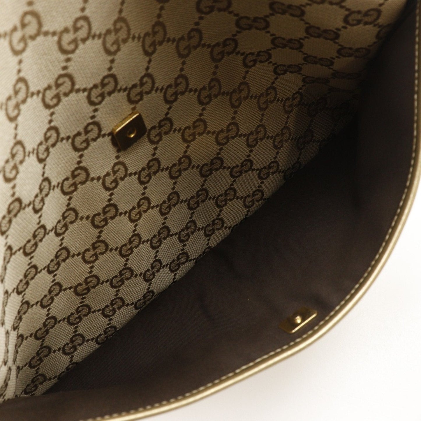 Gucci Gg Canvas Beige Gg Canvas Shoulder Bag ( )