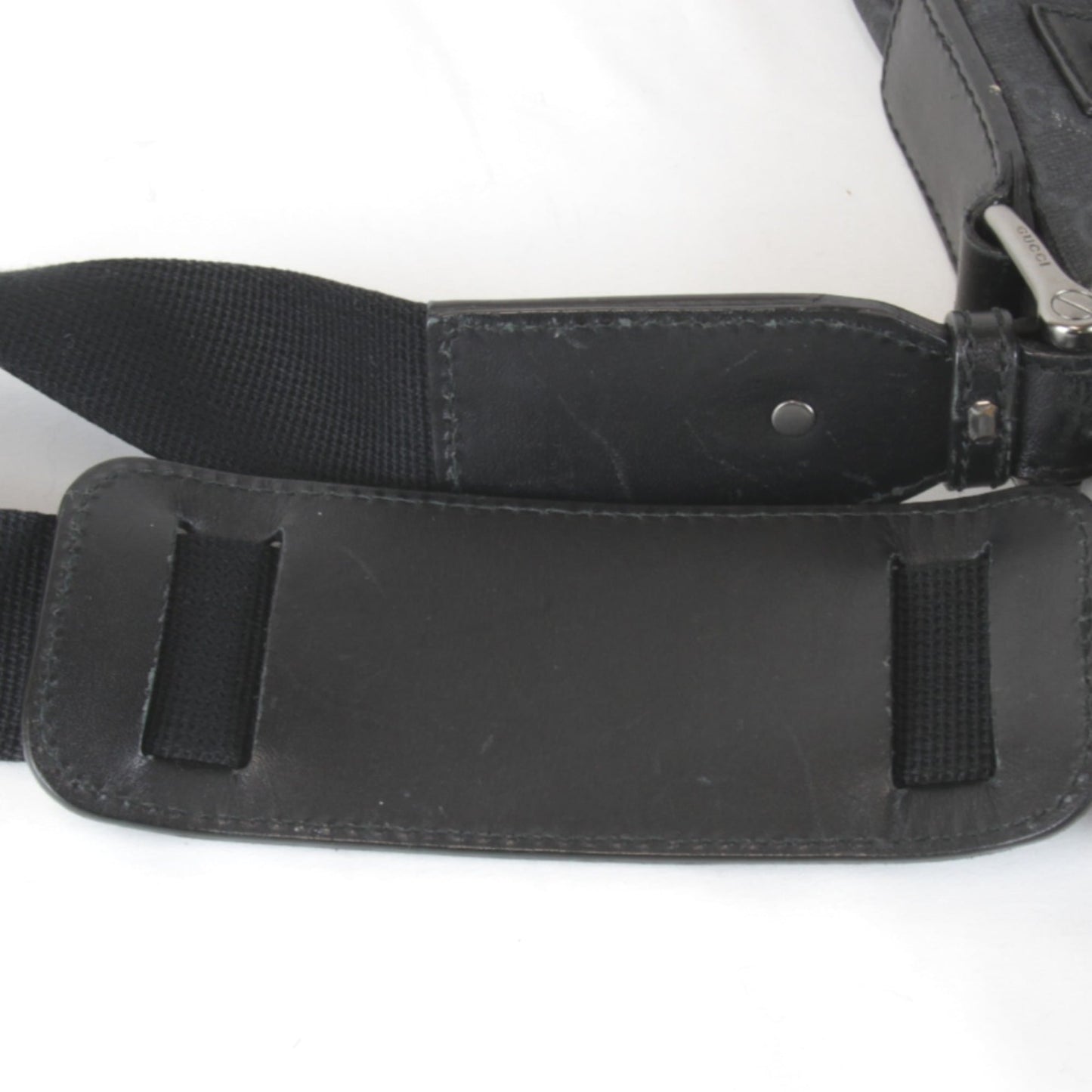 Gucci Black Pvc Shoulder Bag ( )