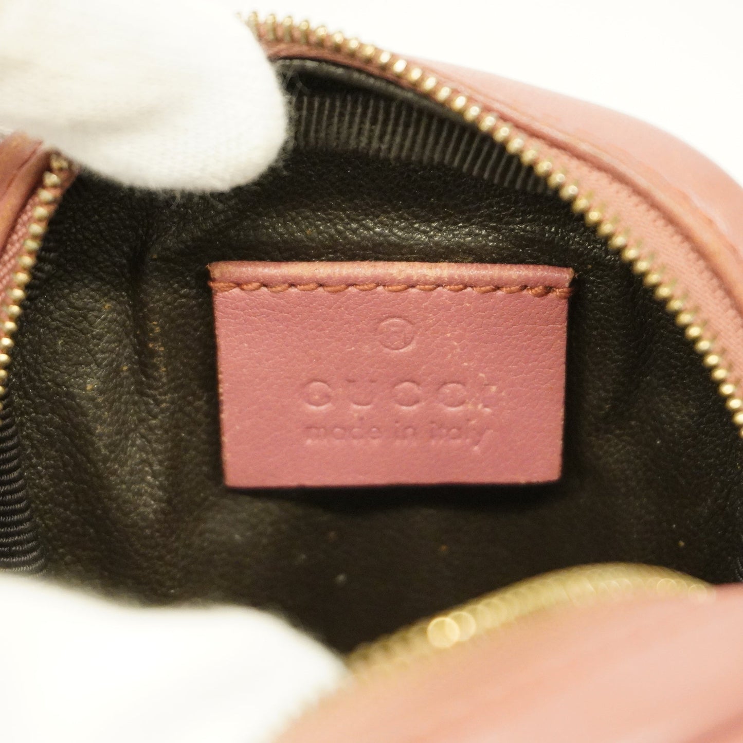 GUCCI Auth  Pouch 548393 Women's GG Canvas,Leather Beige,Pink