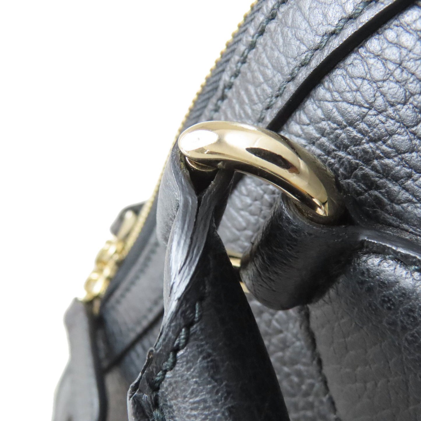 Gucci Black Leather Handbag ( )