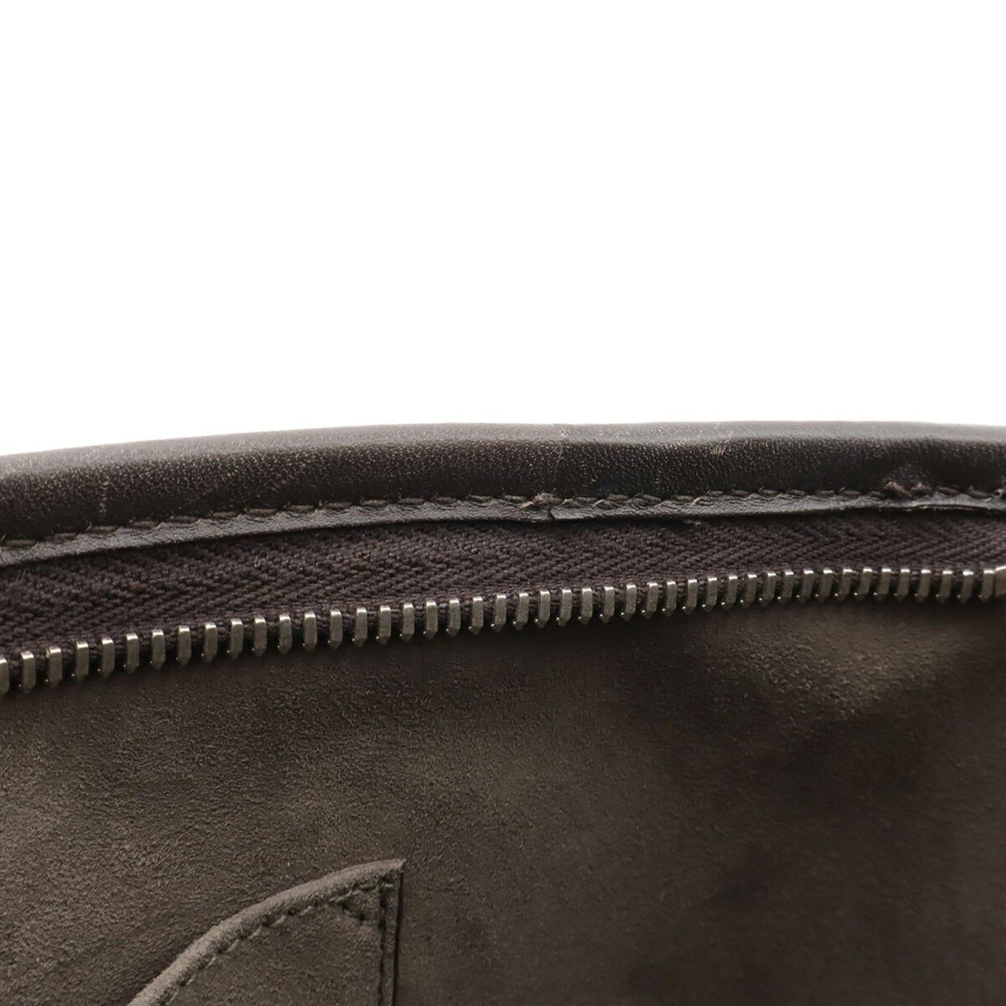 Gucci Beige Brown Dark Brown Gg Supreme Canvas Leather Handbag Shoulder Bag Tote Bag ( )