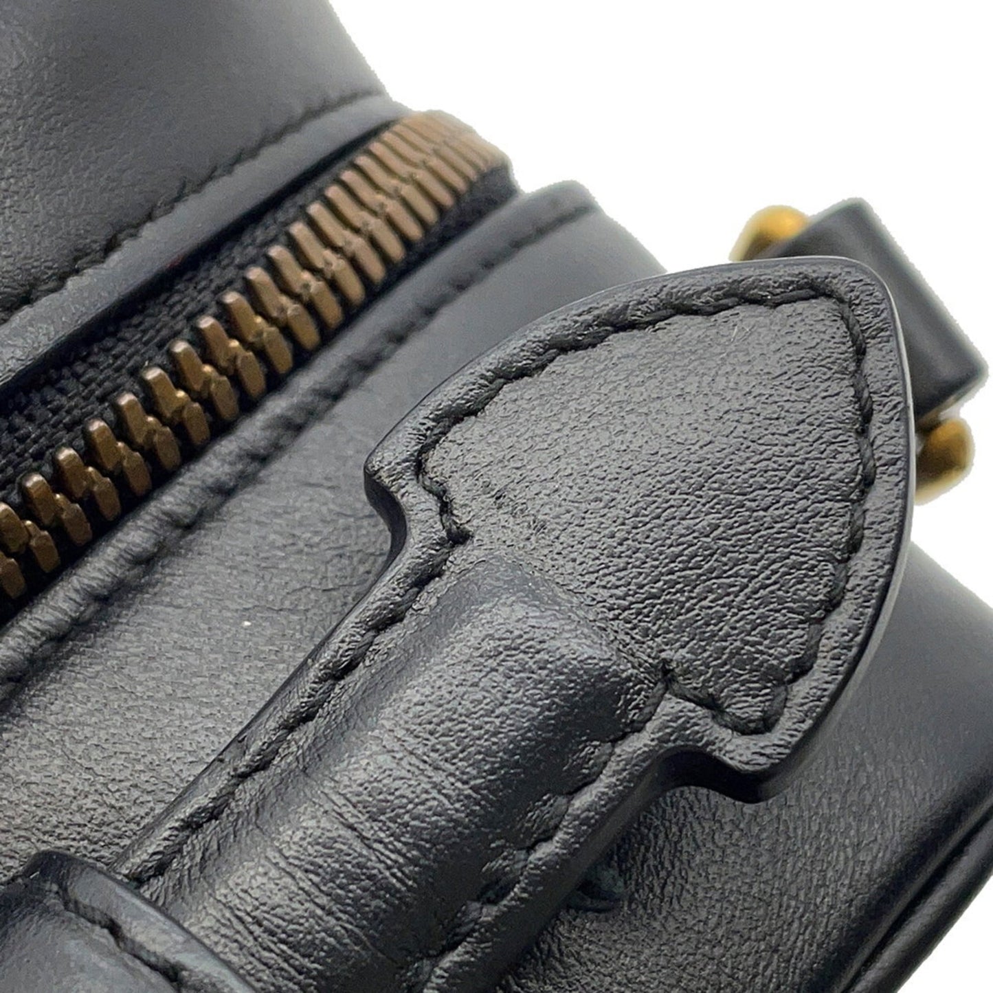 Gucci Gg Marmont Black Leather Handbag Shoulder Bag ( )