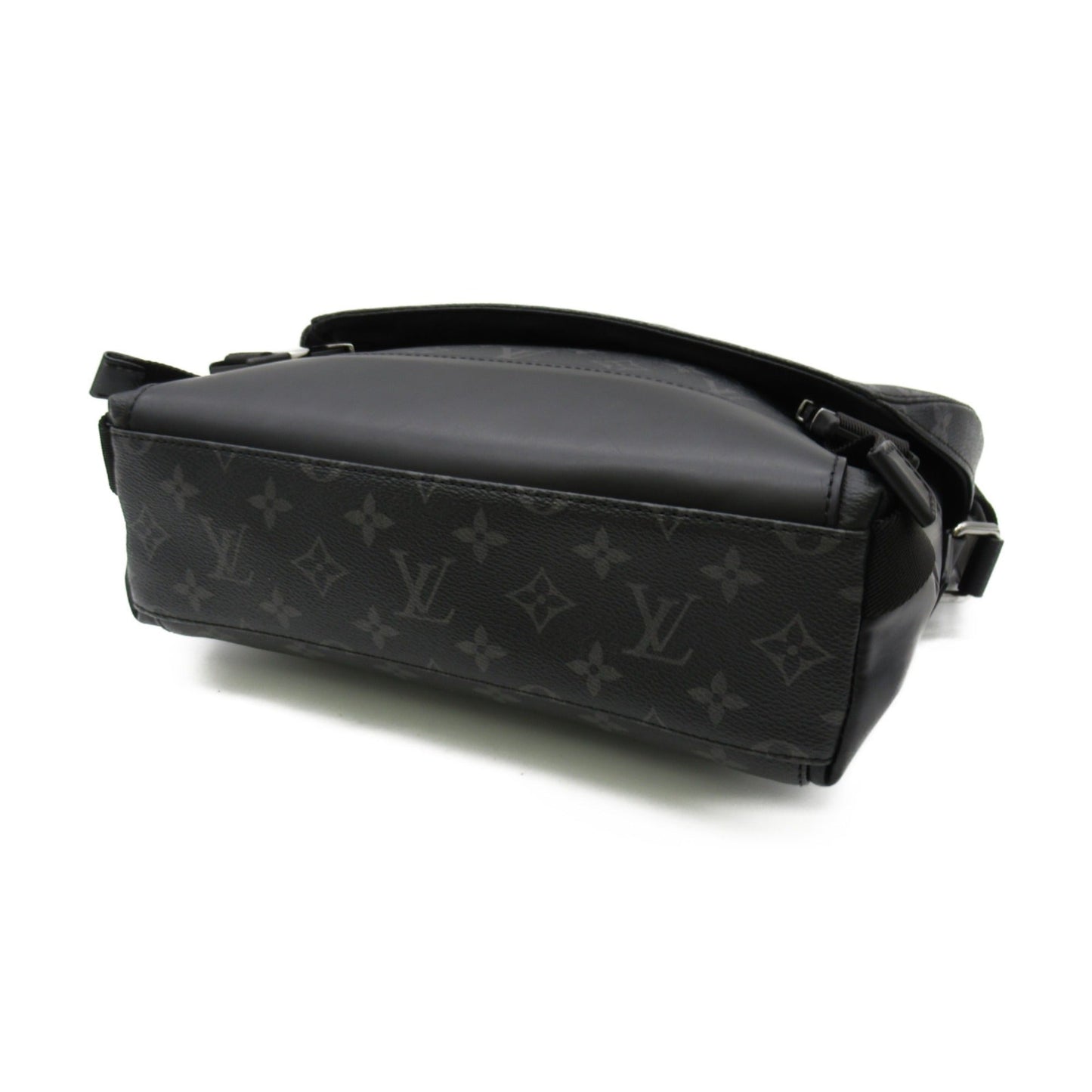 LOUIS VUITTON Messenger voyage PM Black Monogram eclipse PVC coated canvas Handbag
