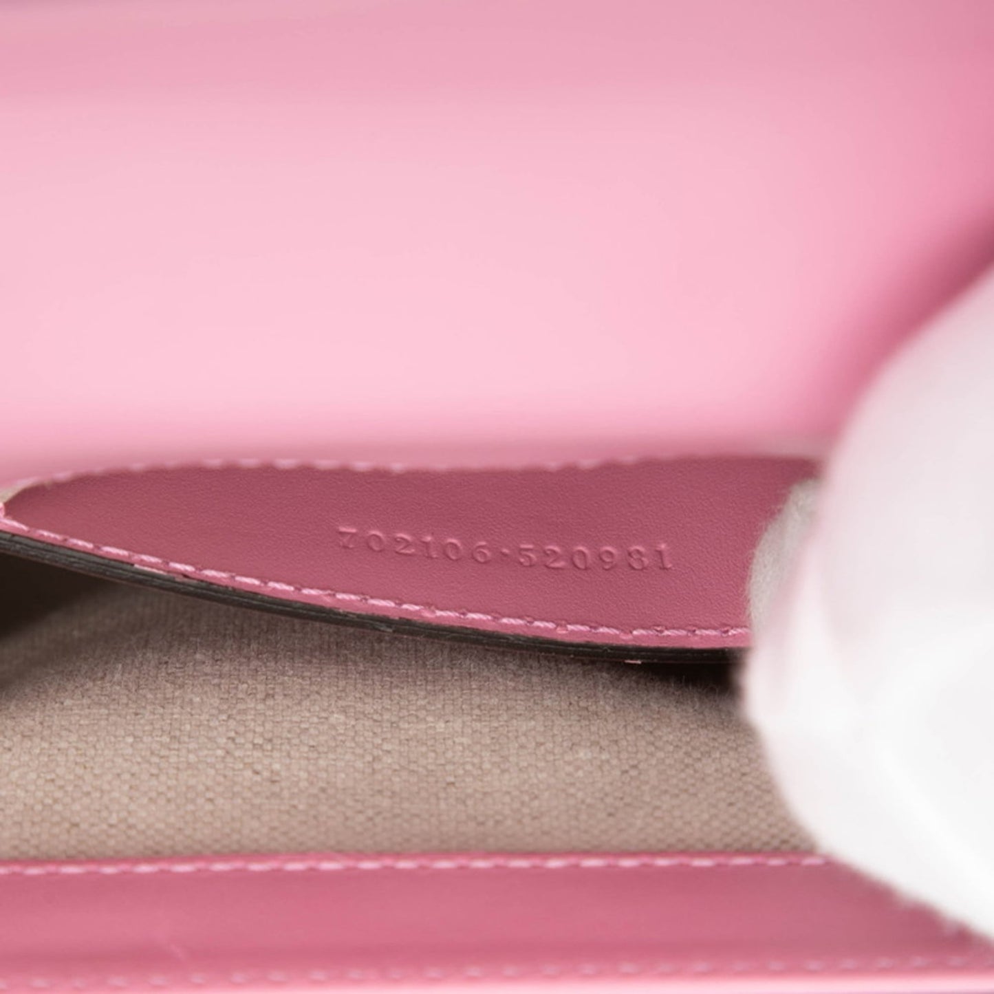 Gucci Pink Leather Backpack Handbag ( )