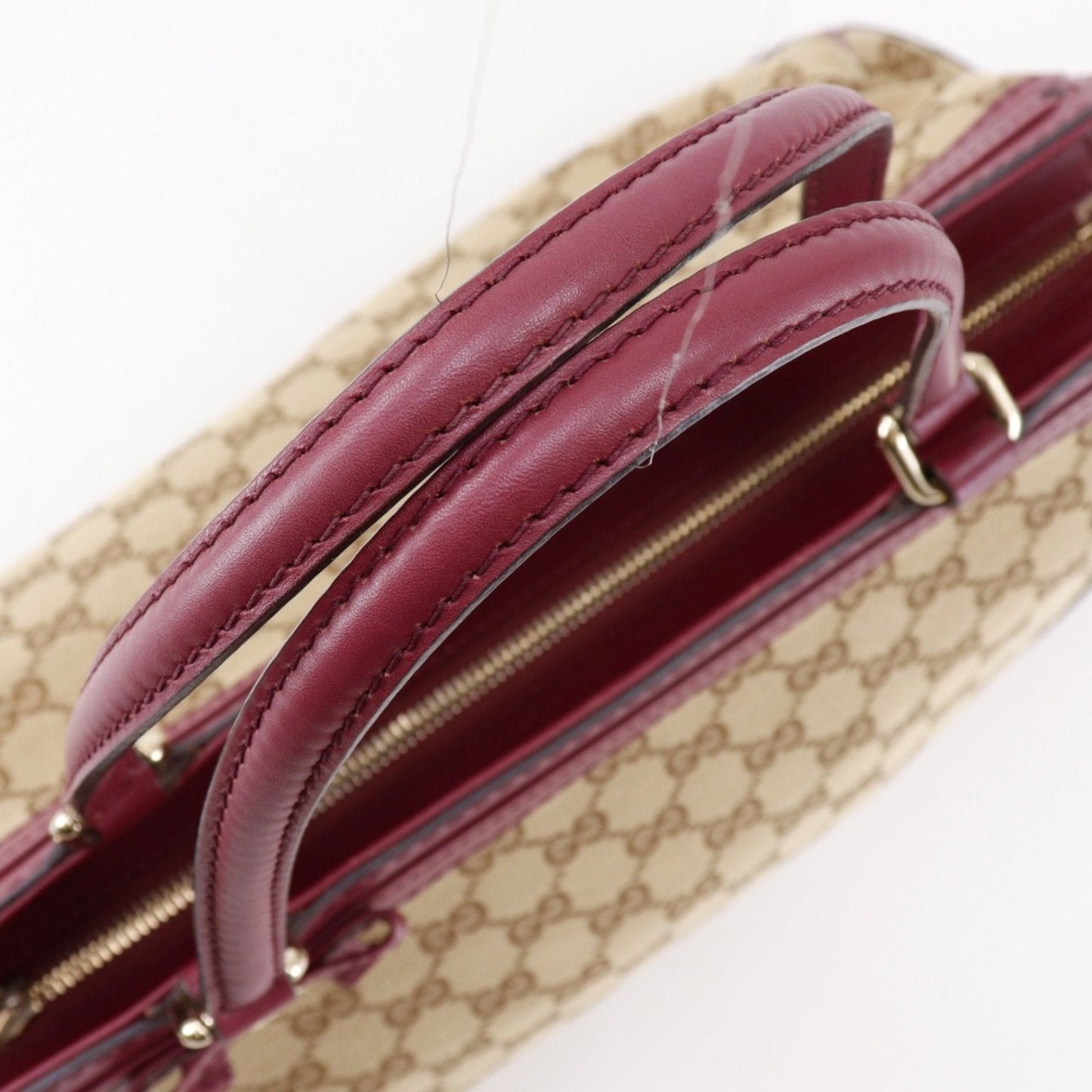 Gucci Red Color Gg Canvas Tote Bag ( )