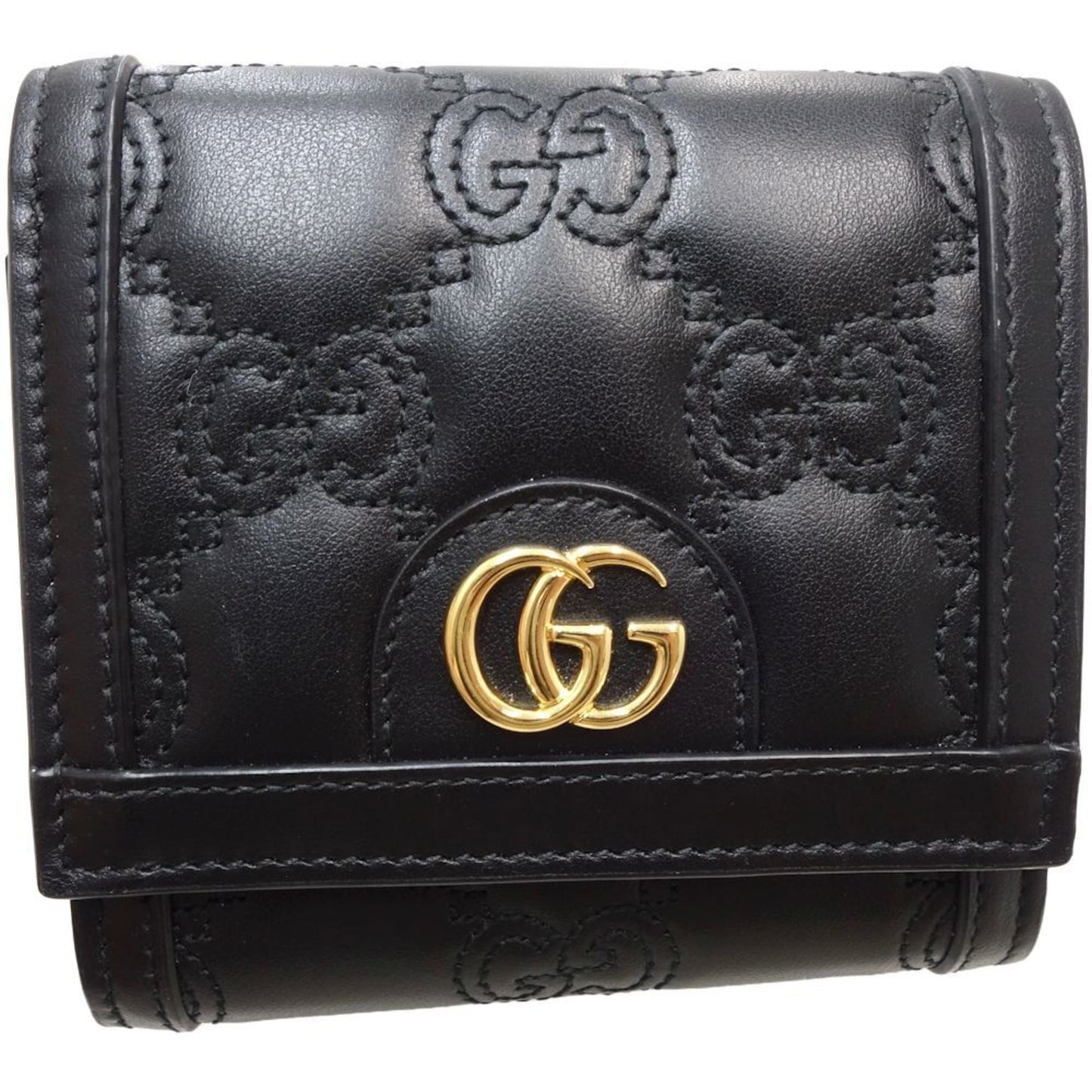 Gucci Black Leather Wallet (Bi-Fold) ( )