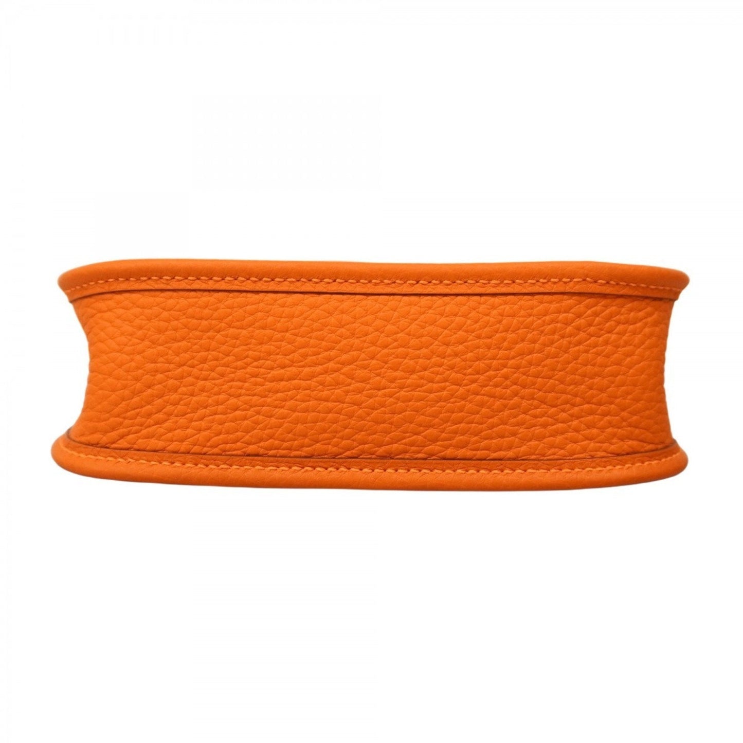 Hermes Orange Taurillon Clemence Leather Shoulder Bag ( )