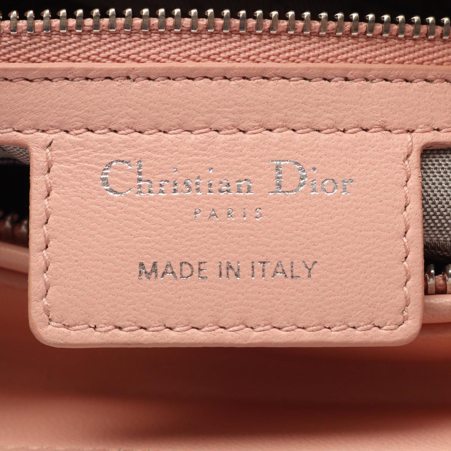 Christian Dior Pink Leather Handbag ()