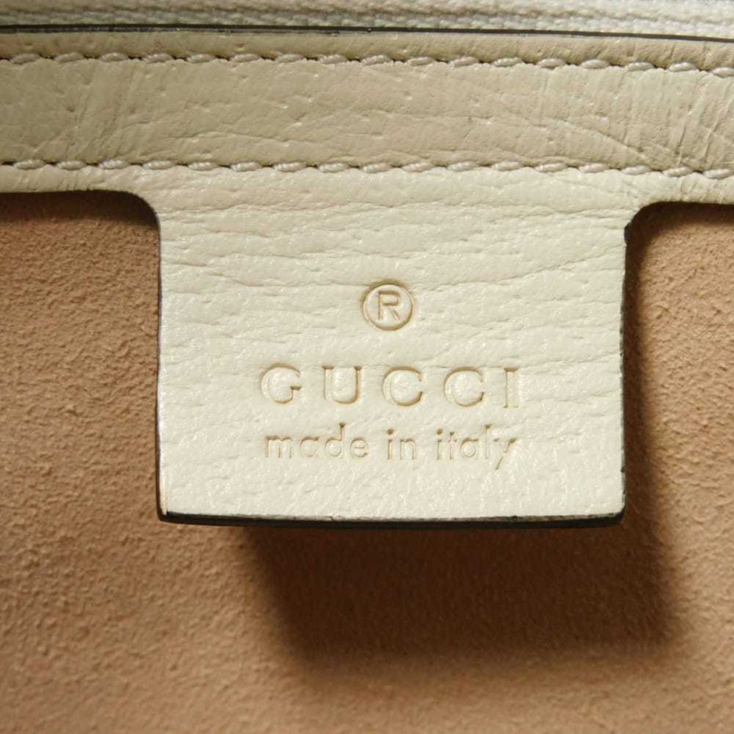 Gucci Beige Gg Supreme Leather Shoulder Bag Tote Bag ( )