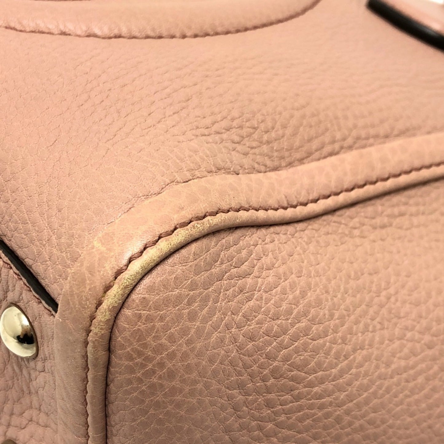 Gucci Beige Leather Handbag ( )