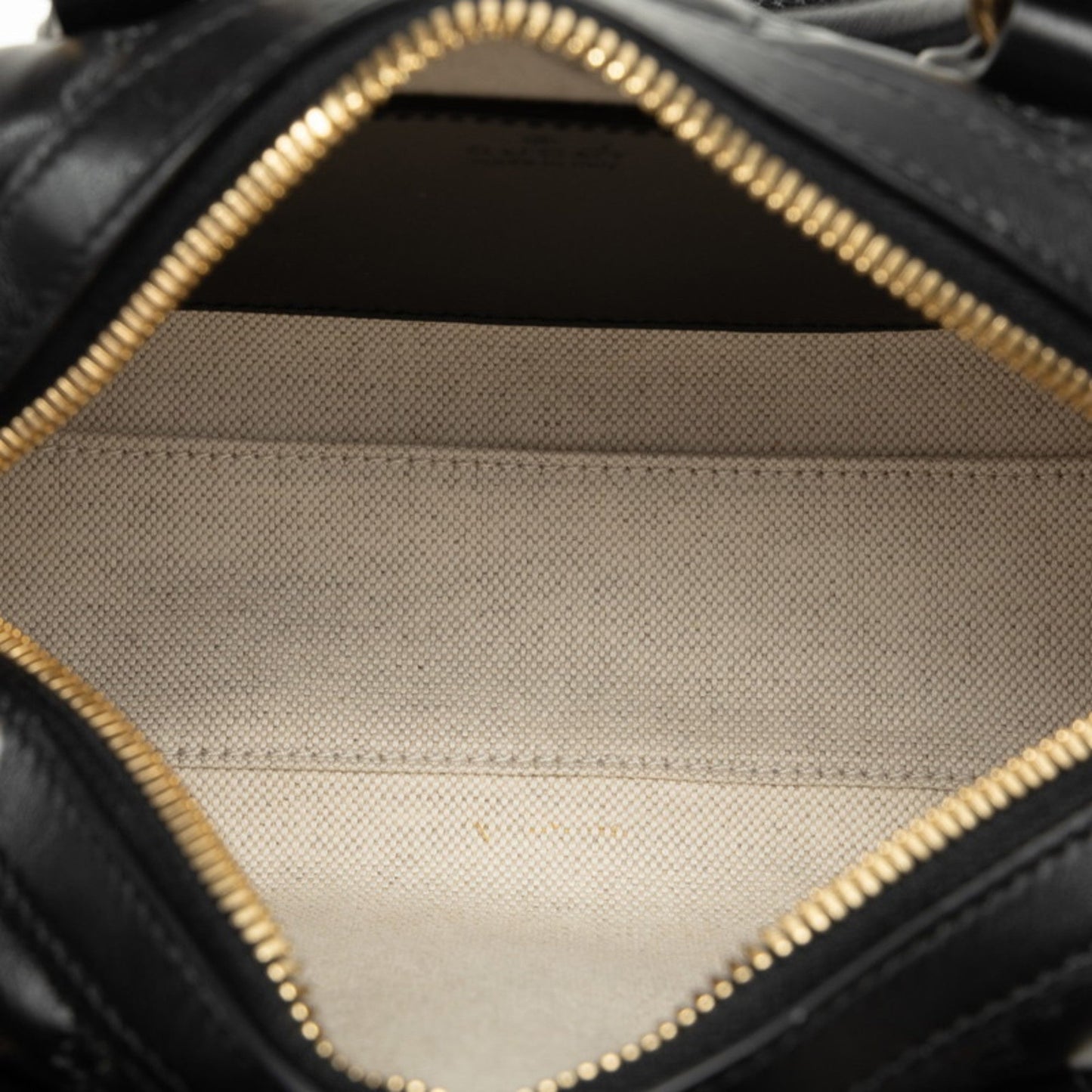 Gucci Black Leather Handbag Shoulder Bag ( )