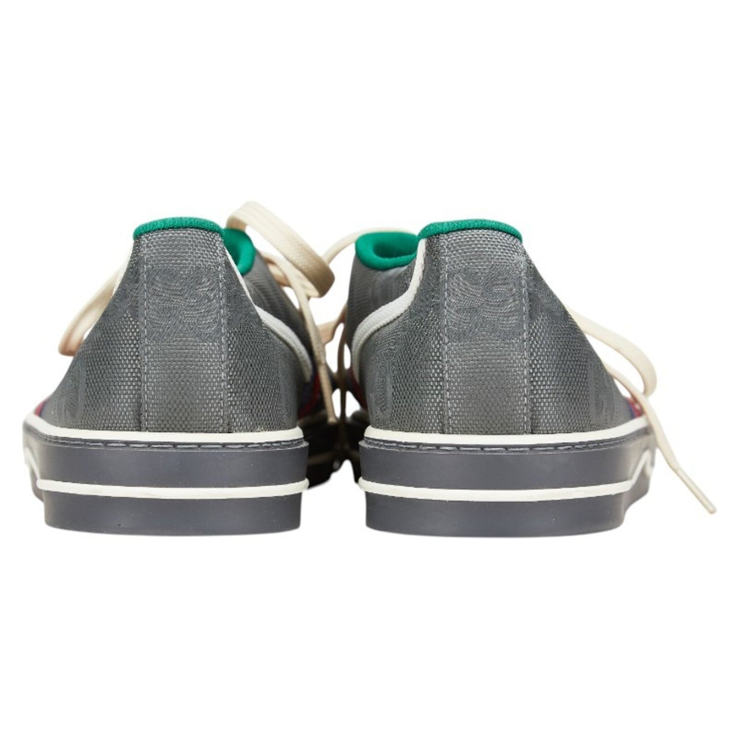 Gucci Gray Multi-Color Sneakers ( )