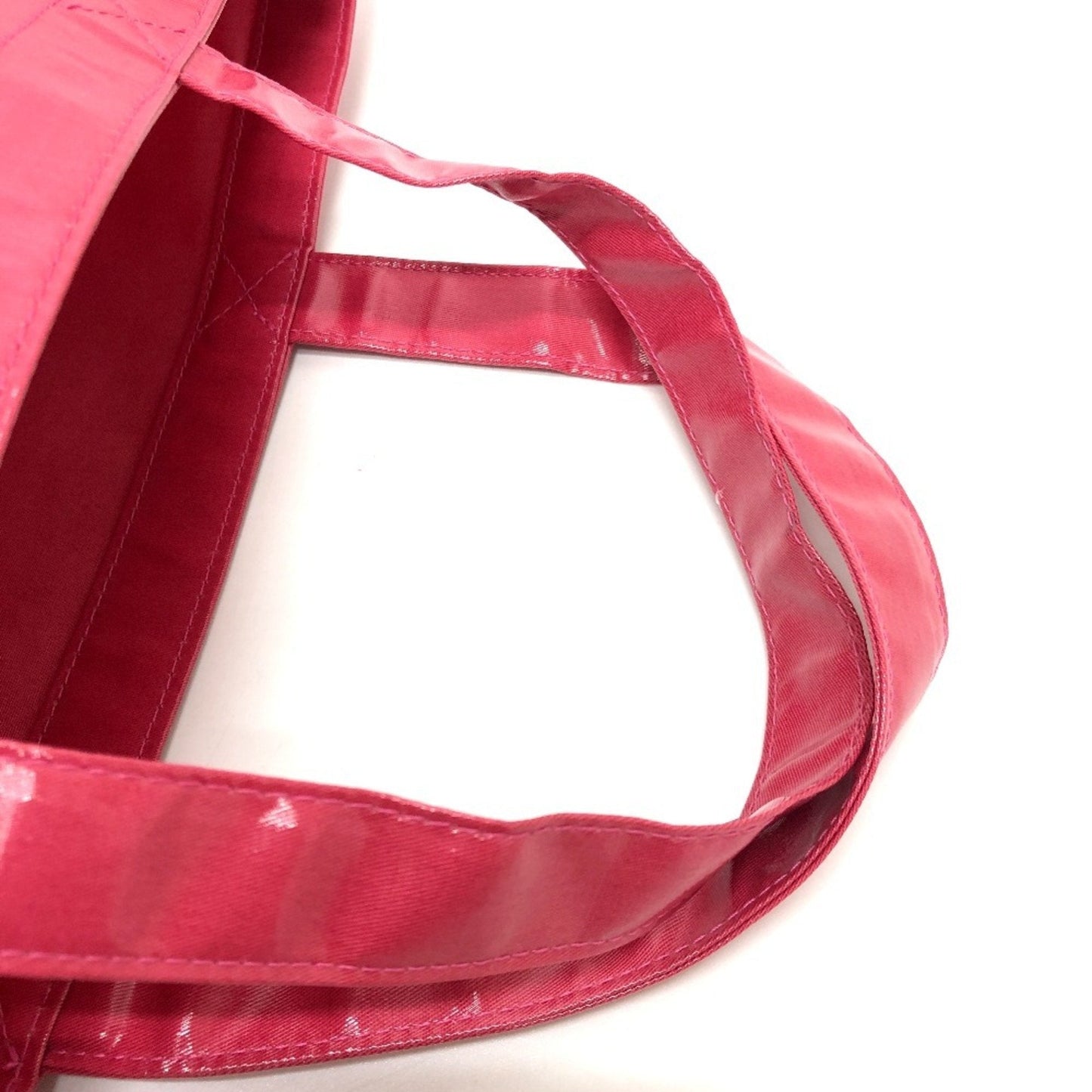 Gucci Pink Coated Canvas Handbag Tote Bag ( )