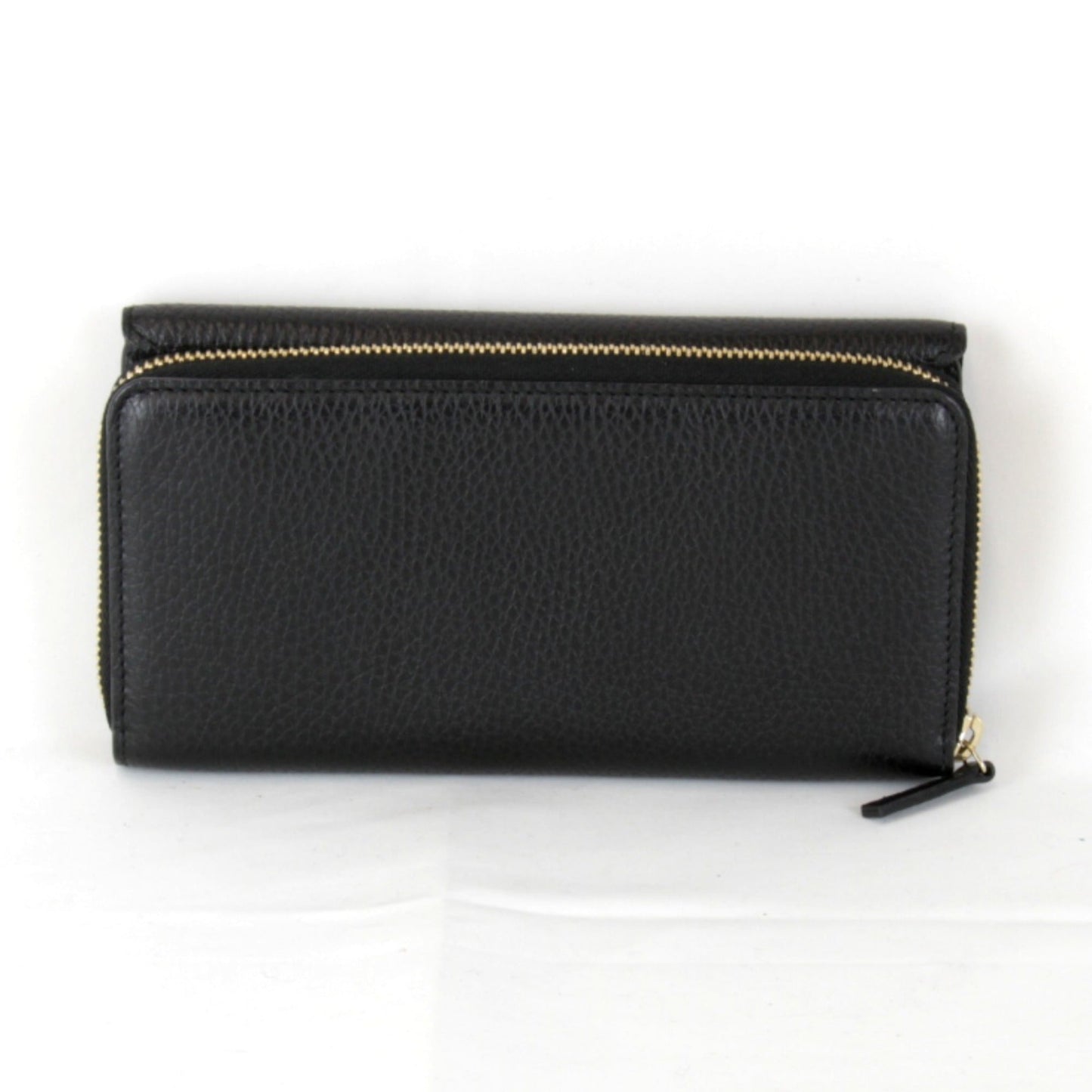 Gucci Black Leather Long Wallet (Bi-Fold) ( )