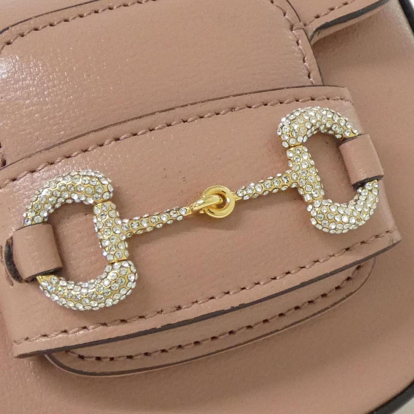Gucci Dusty Pink Leather Shoulder Bag ( )