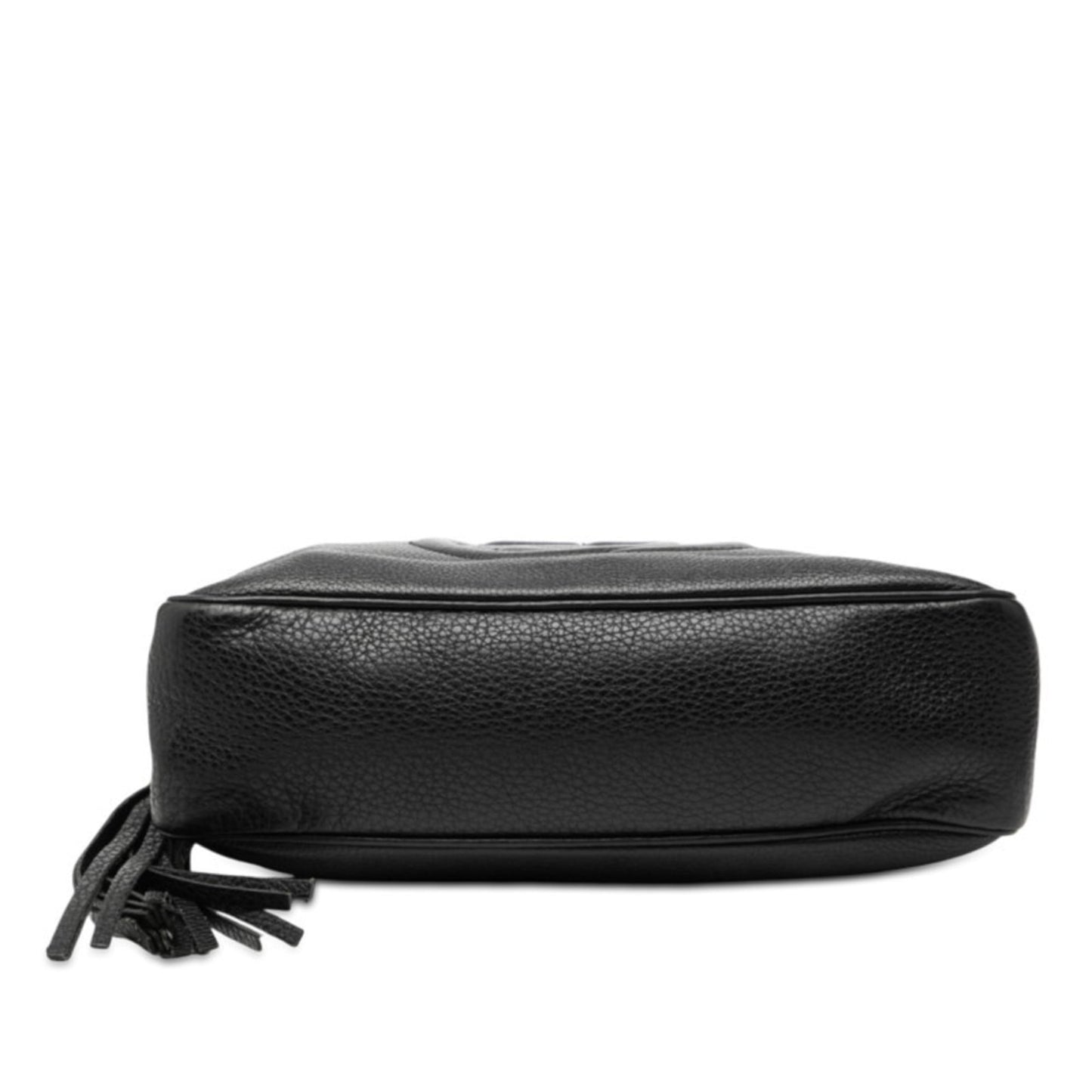 Gucci Black Leather Shoulder Bag ( )